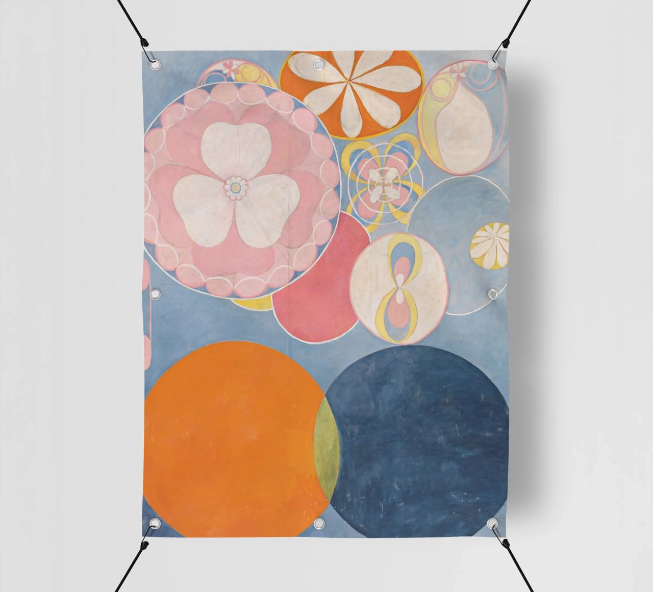 Hilma Af Klint - I dieci più grandi n. 2 telo in pvc da Ceryspool