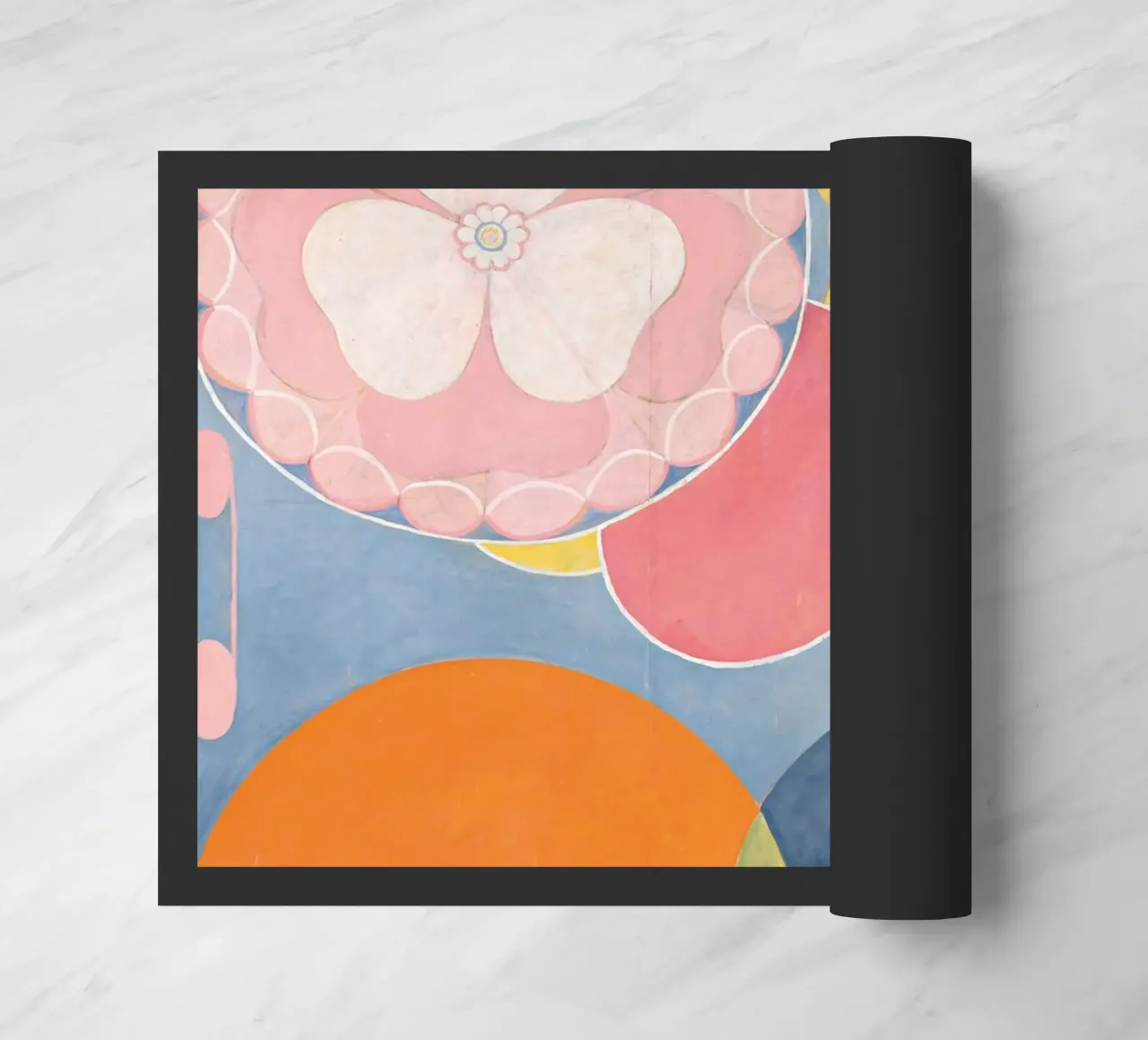 Hilma Af Klint - Les dix plus grands n° 2 paillasson de Ceryspool