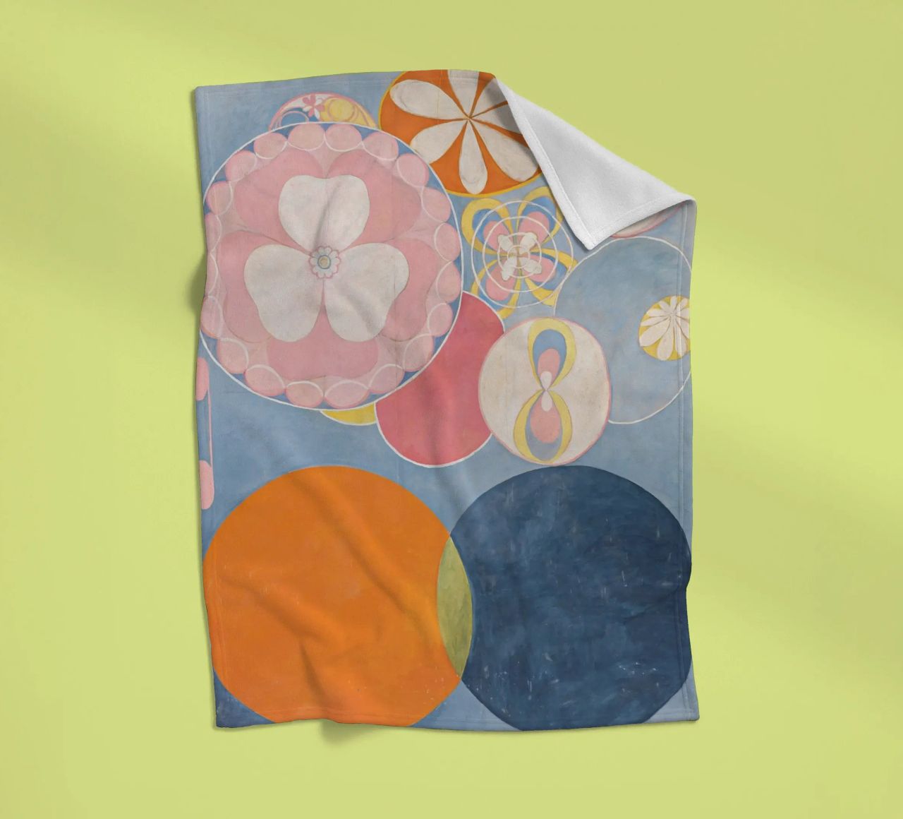 Hilma Af Klint - I dieci più grandi n. 2 coperta in pile da Ceryspool