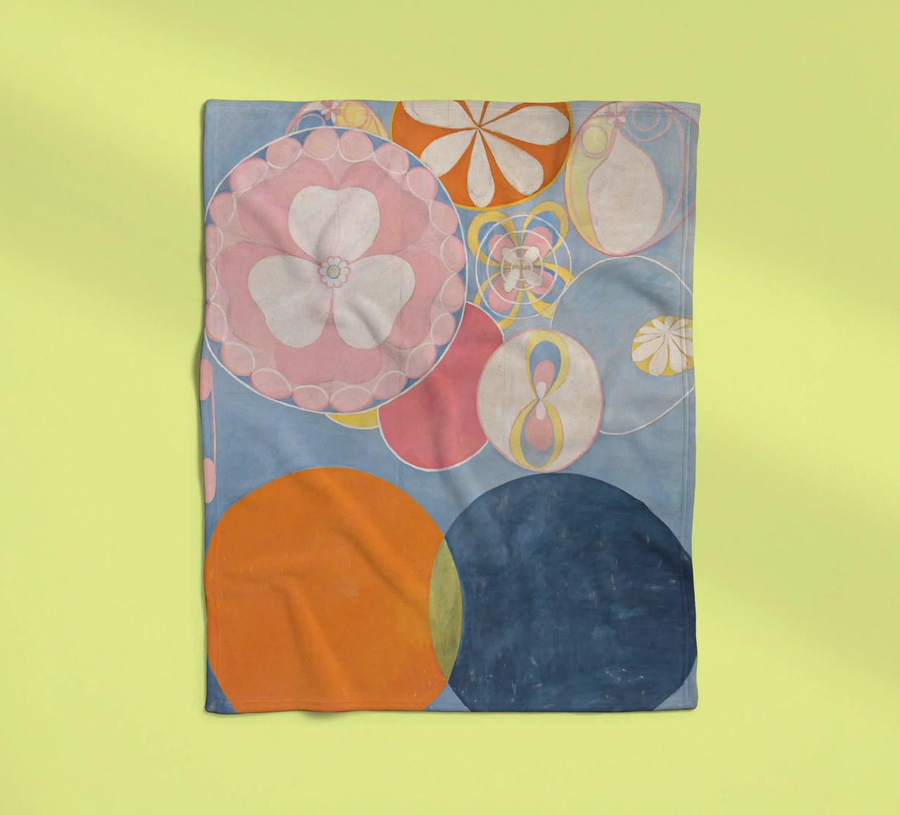 Hilma Af Klint - I dieci più grandi n. 2 coperta in pile da Ceryspool
