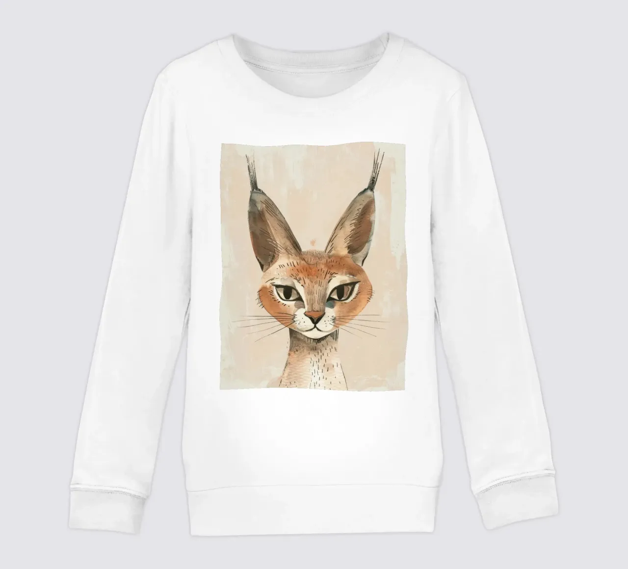 Maestà felina felpa bambino da DesignDoodle