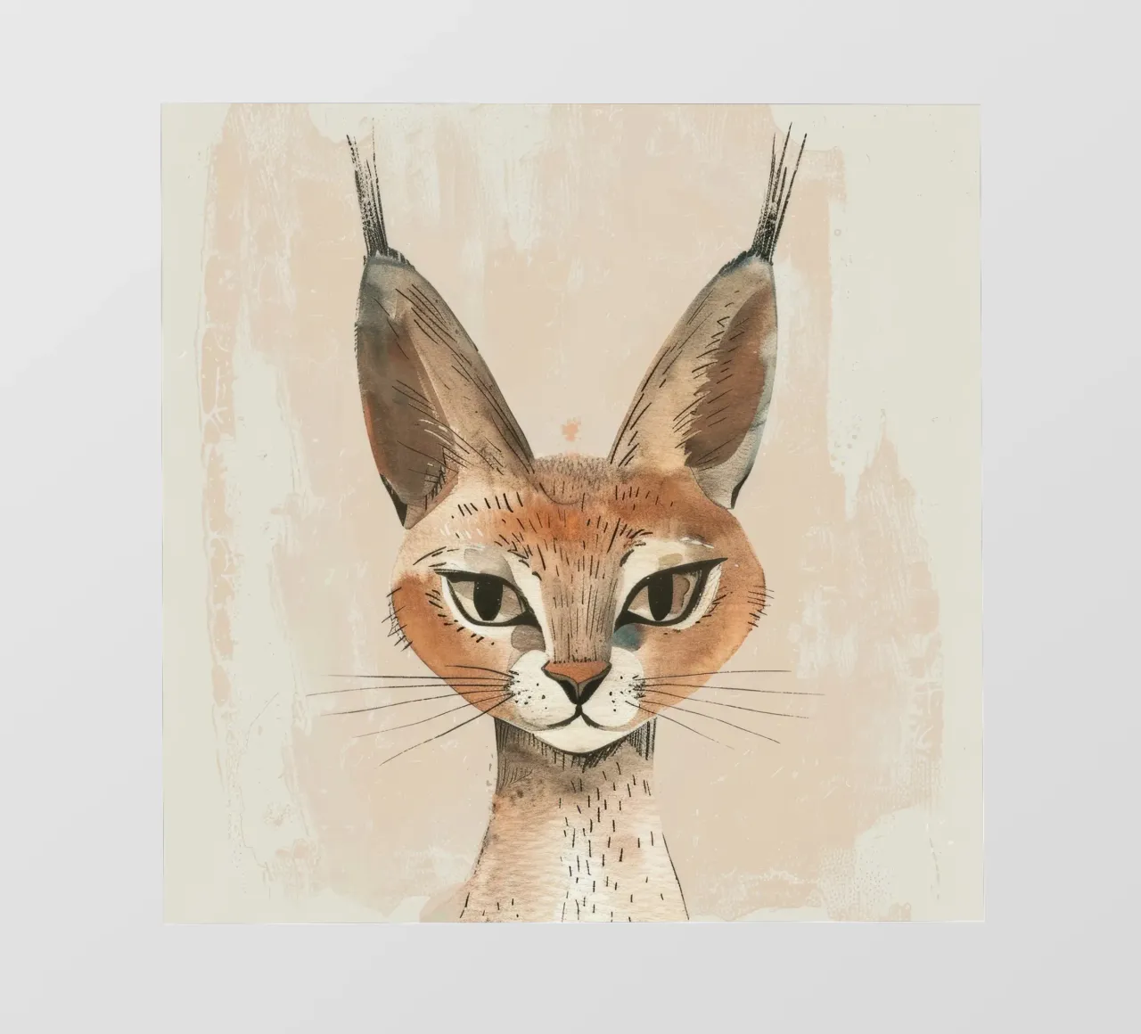 Maestà felina telo in pvc da DesignDoodle