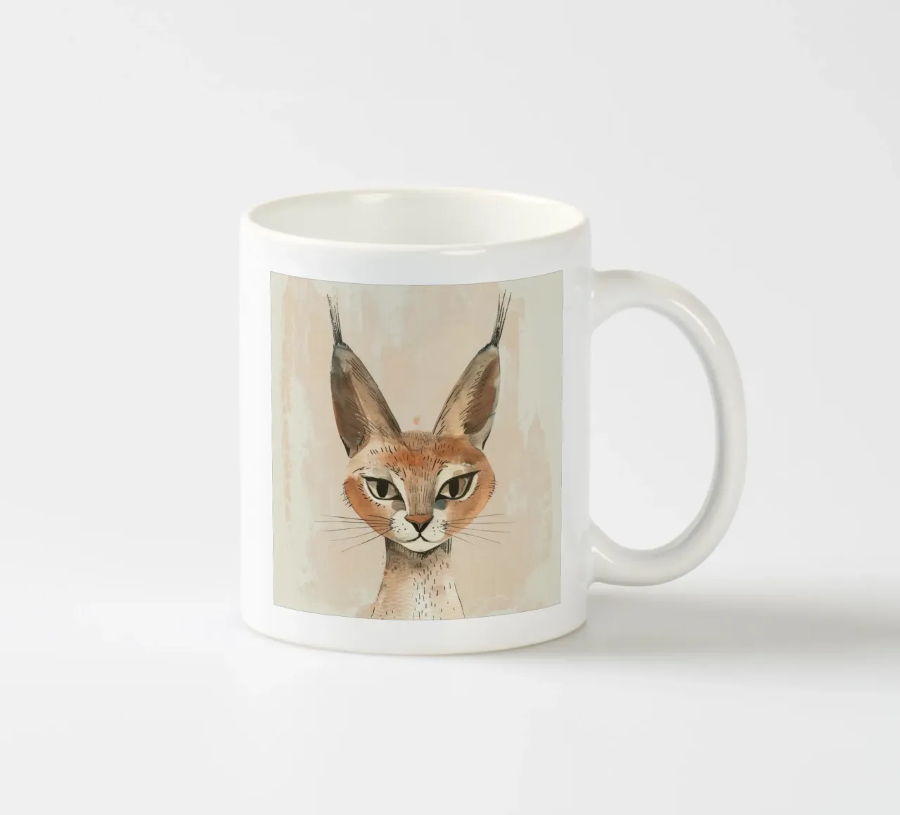 Maestà felina tazza in ceramica da DesignDoodle