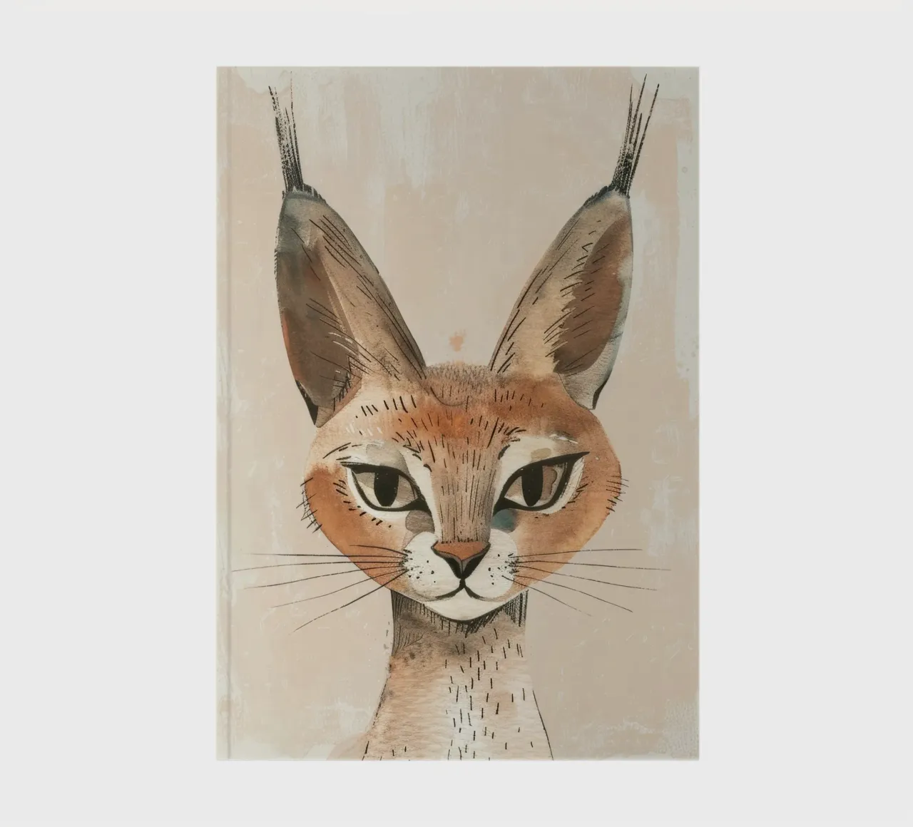 Feline Majesty notebook by DesignDoodle