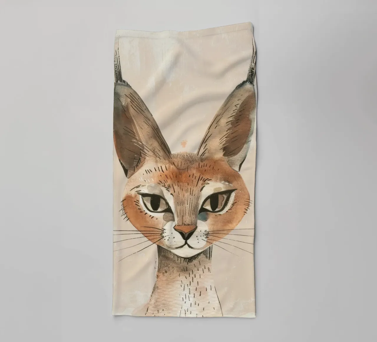 Maestà felina asciugamano da bagno da DesignDoodle