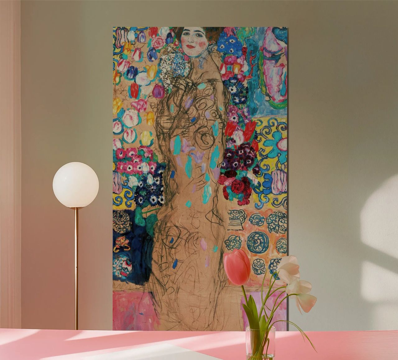 Gustav Klimt Maria Munk Poster von betty hamilton