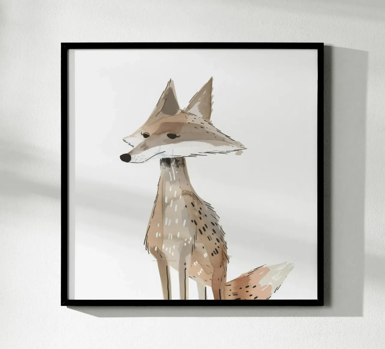 Coyote on the Move hahnemühle by DesignDoodle