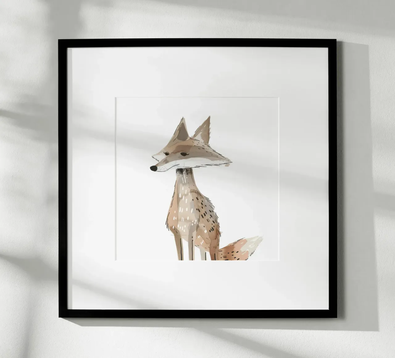 Coyote on the Move hahnemühle by DesignDoodle