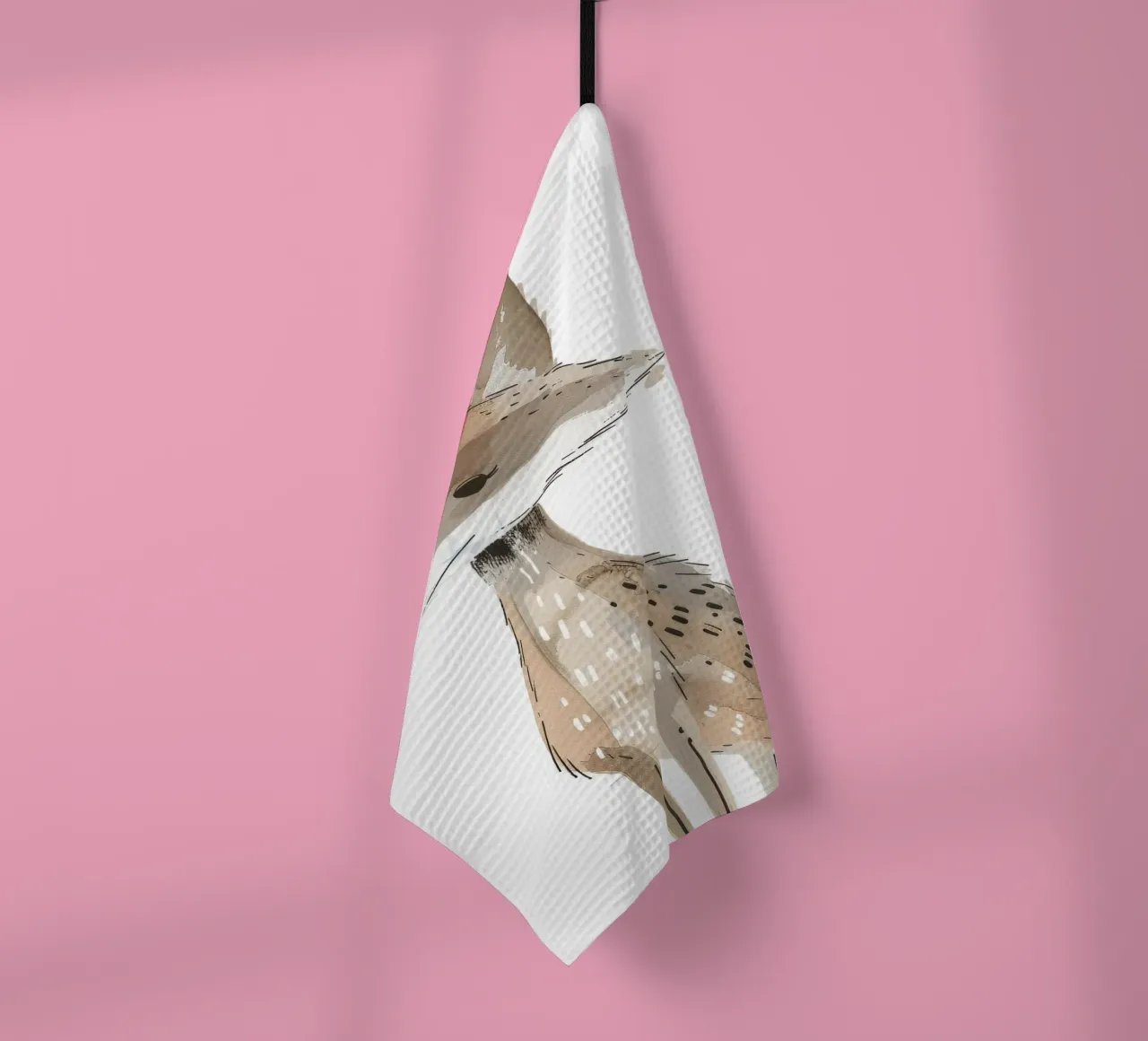 Coyote in movimento canovaccio da cucina da DesignDoodle