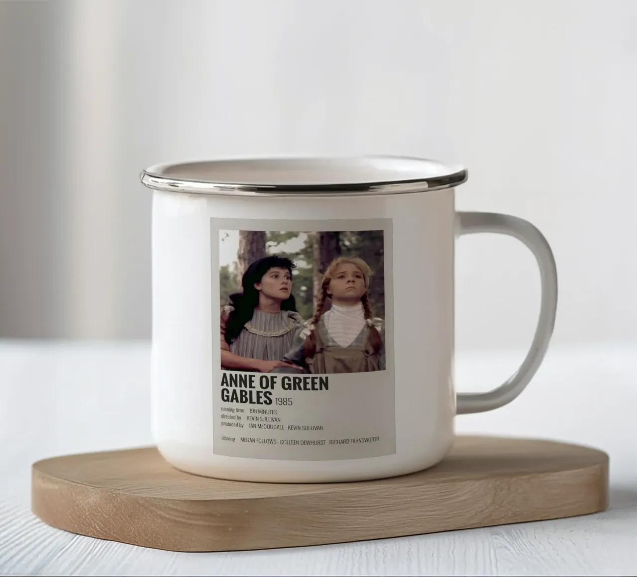 ANNE OF GREEN GABLES 1985 tazza in smalto da MVFminimalist