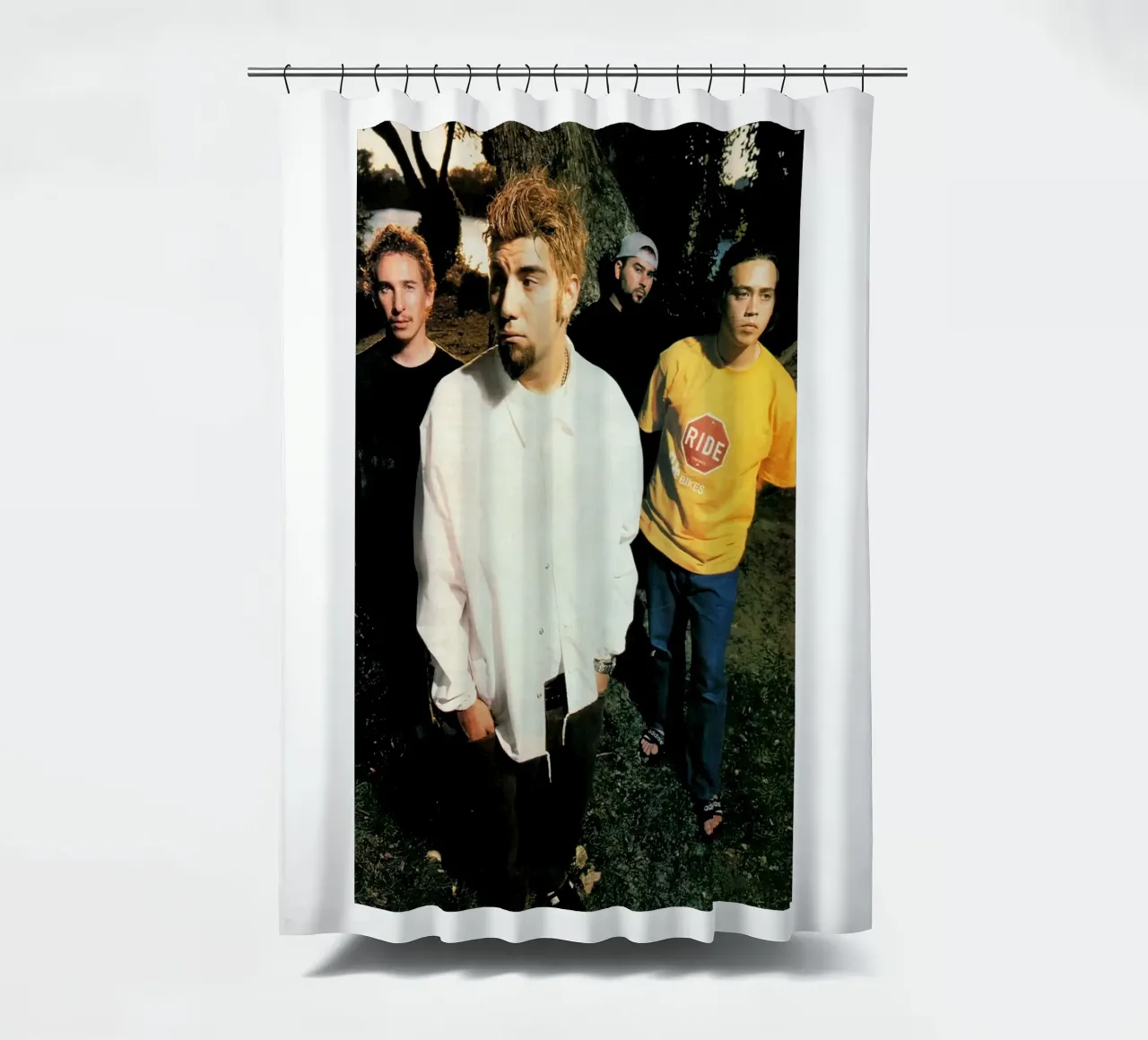 Cool Style Band Deftones Duschvorhang von fredam