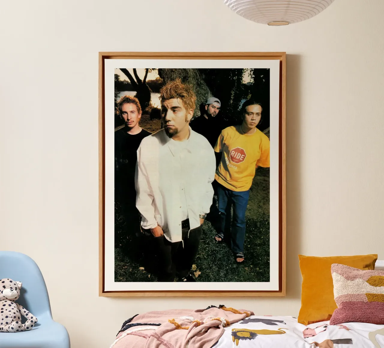 Groupe de style cool Deftones toile avec Caisse américaine de fredam