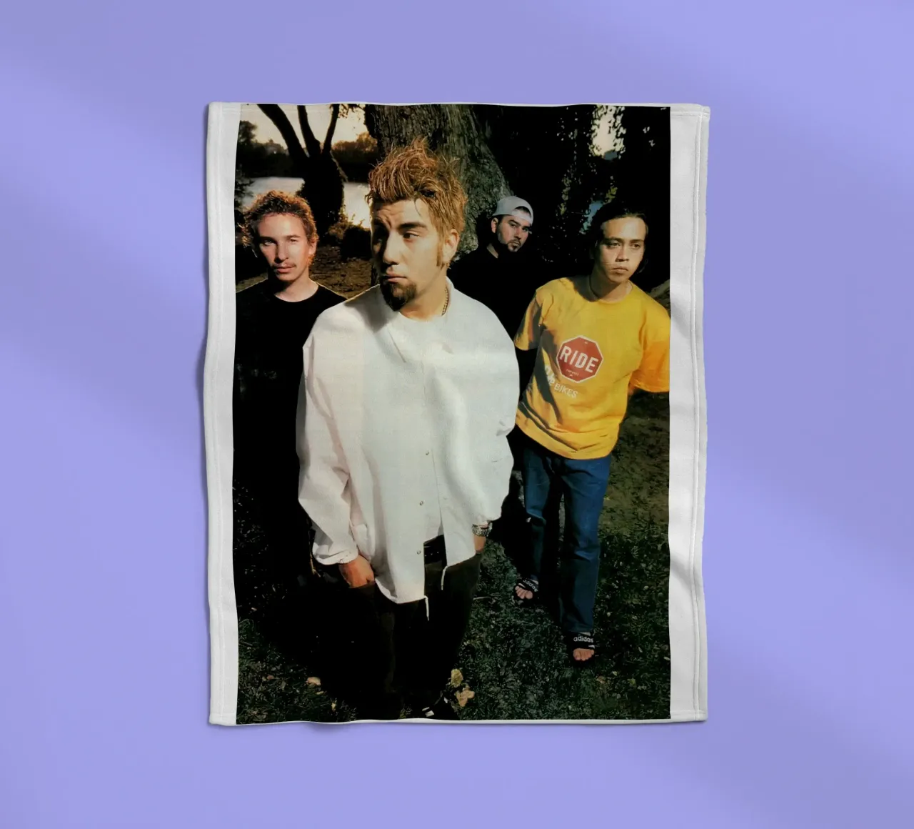 Cool Style Band Deftones fleece blanket by fredam