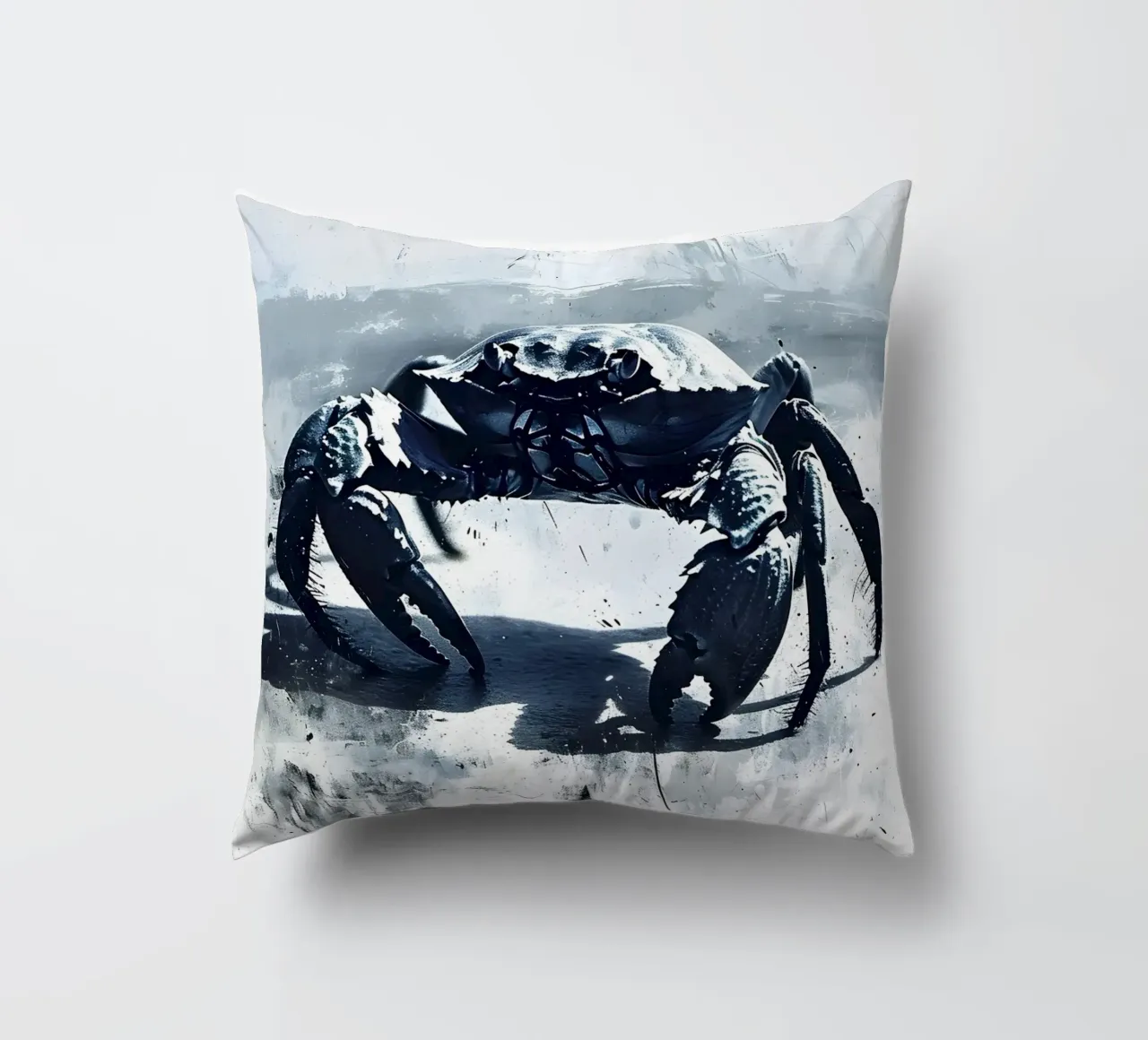 Krabbe am Strand cuscino da WILD ART