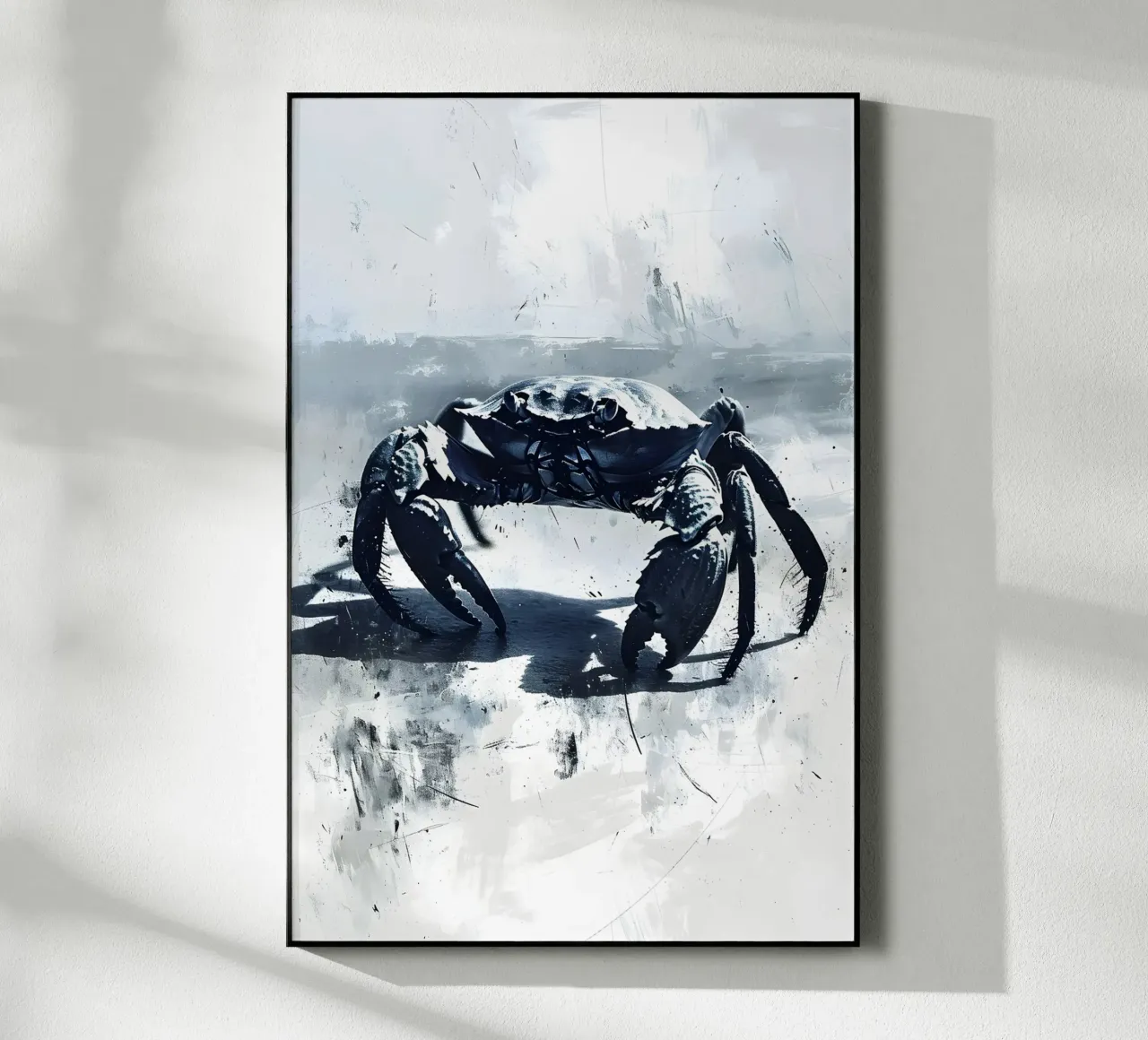 Krabbe am Strand plexiglass da WILD ART