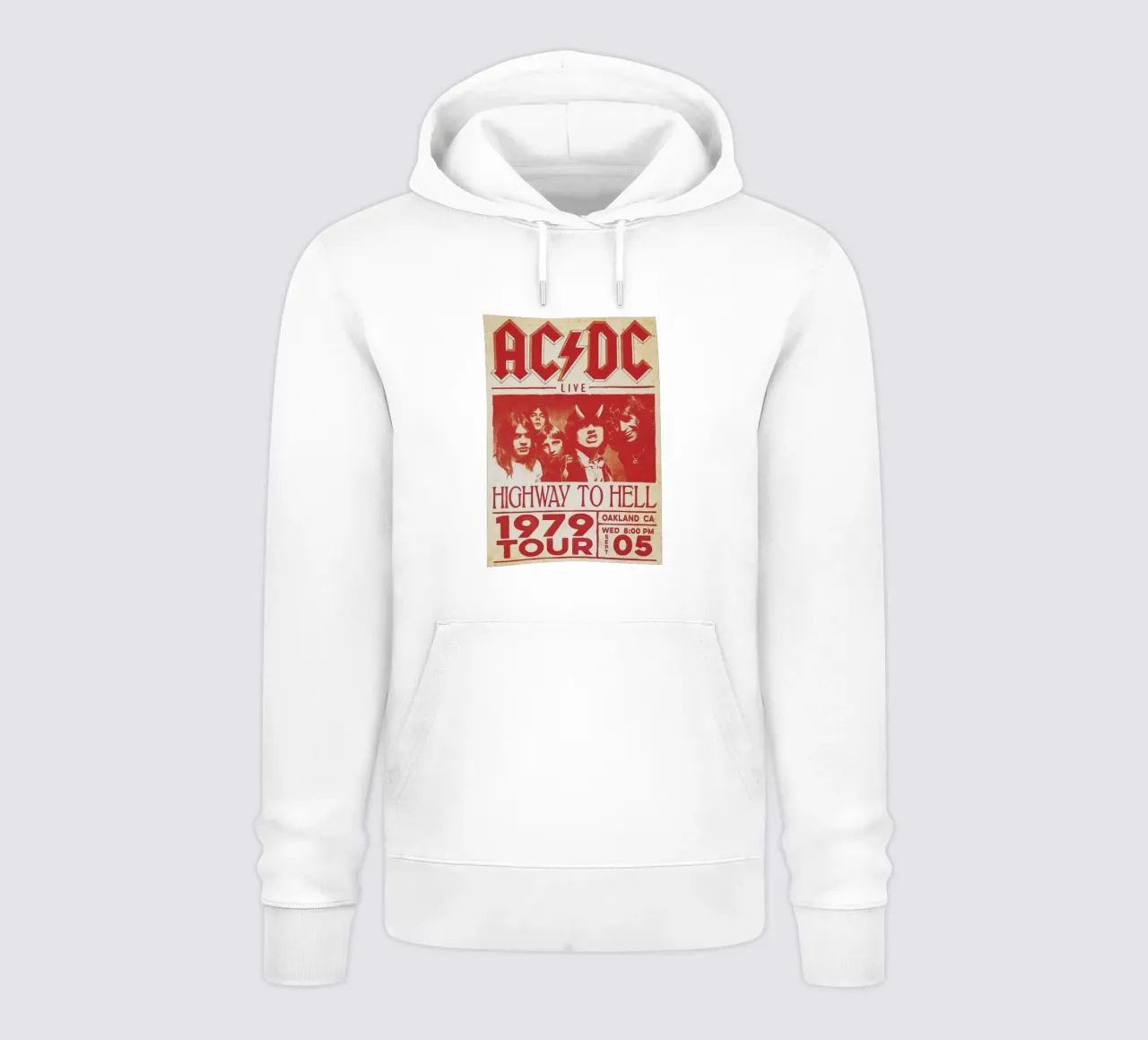 il rock classico non muore mai felpa con cappuccio da korve