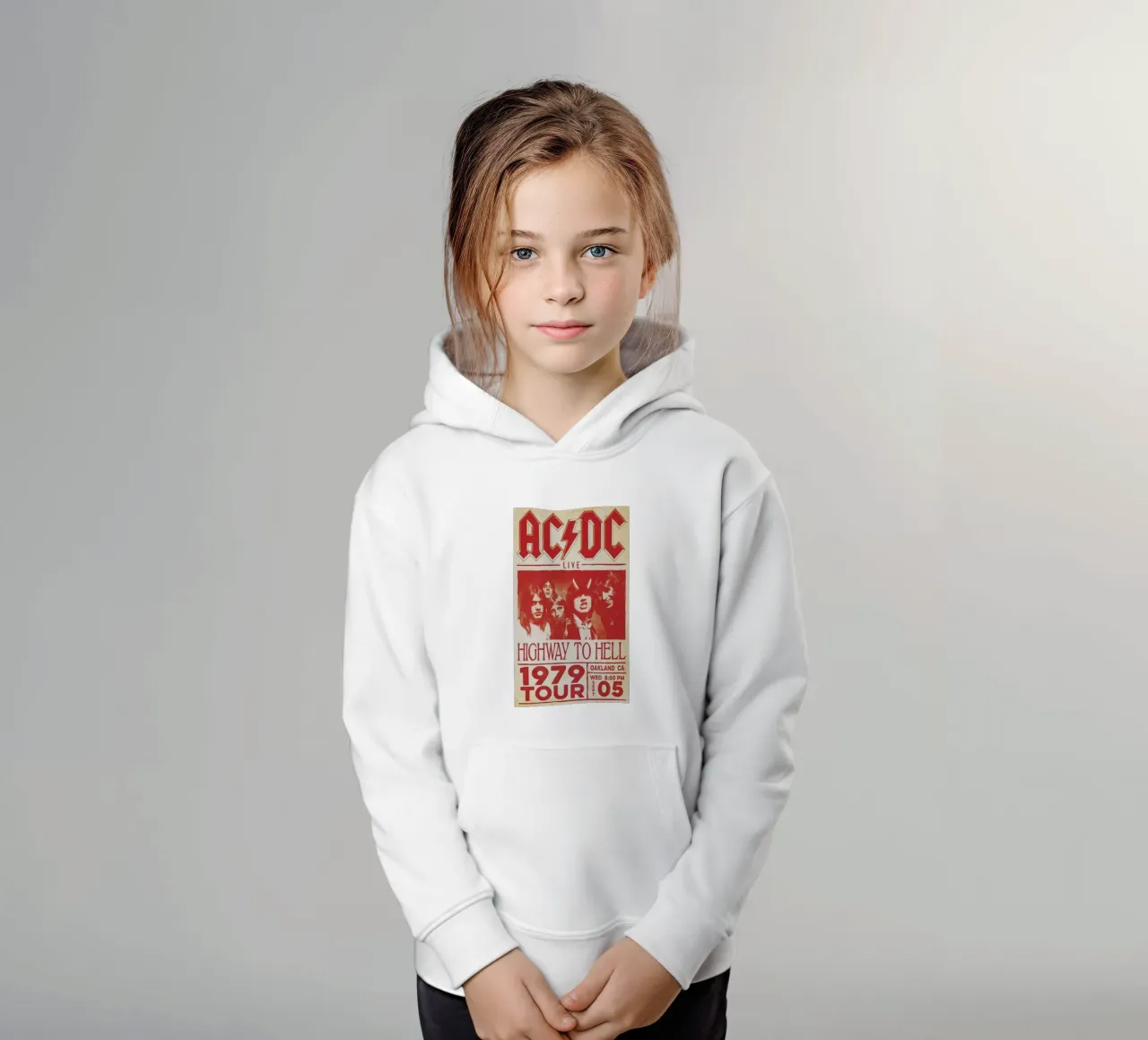 classic rock never dies kids hoodie by korve