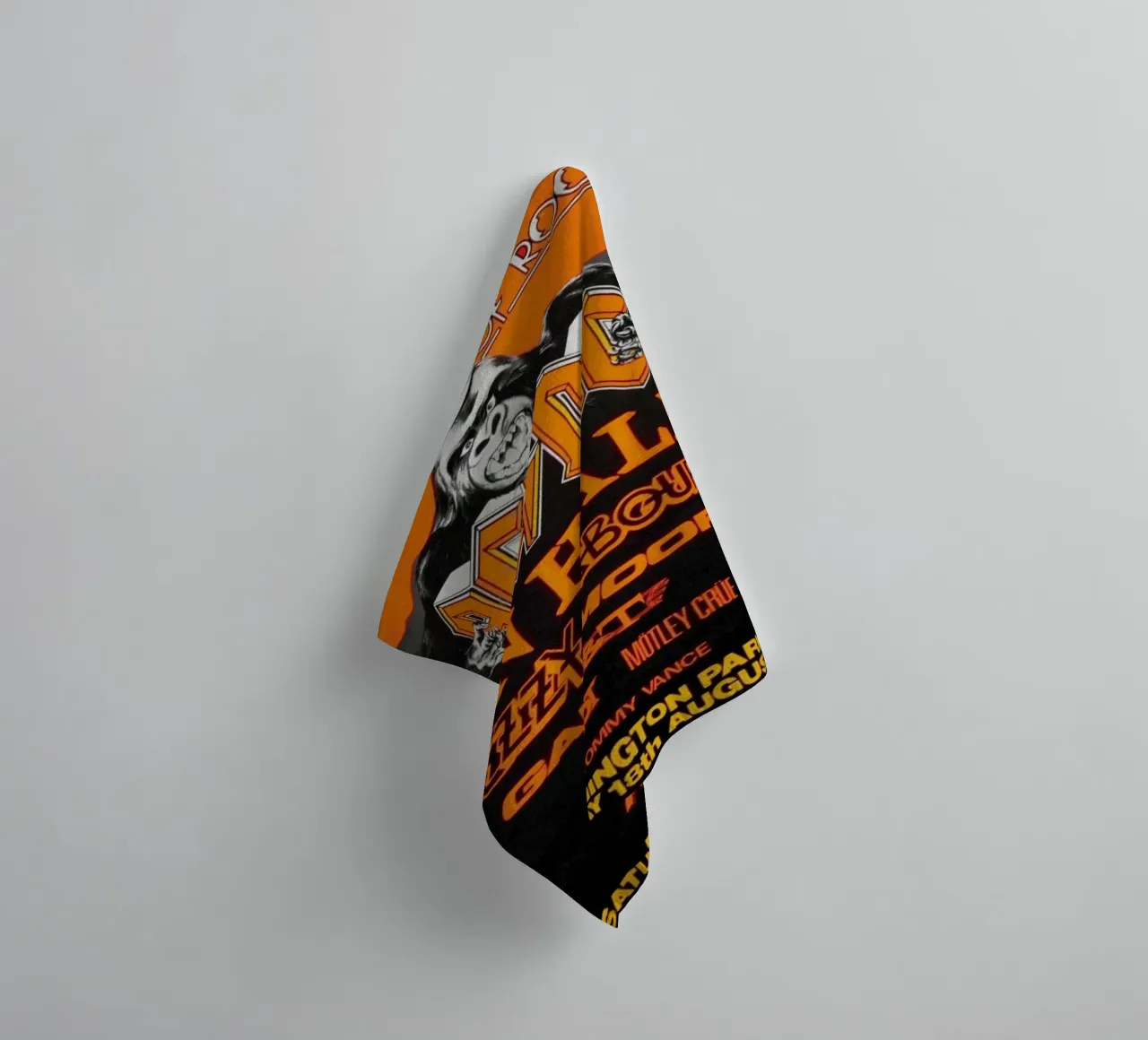 pure adrenaline from acdc towel by korve