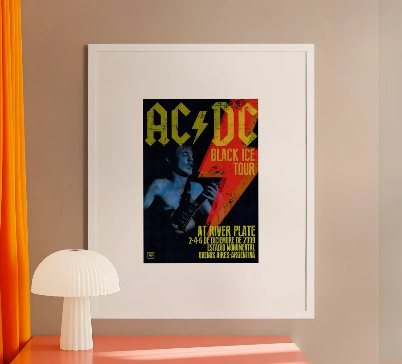nato per il palcoscenico poster con telaio in alluminio da korve