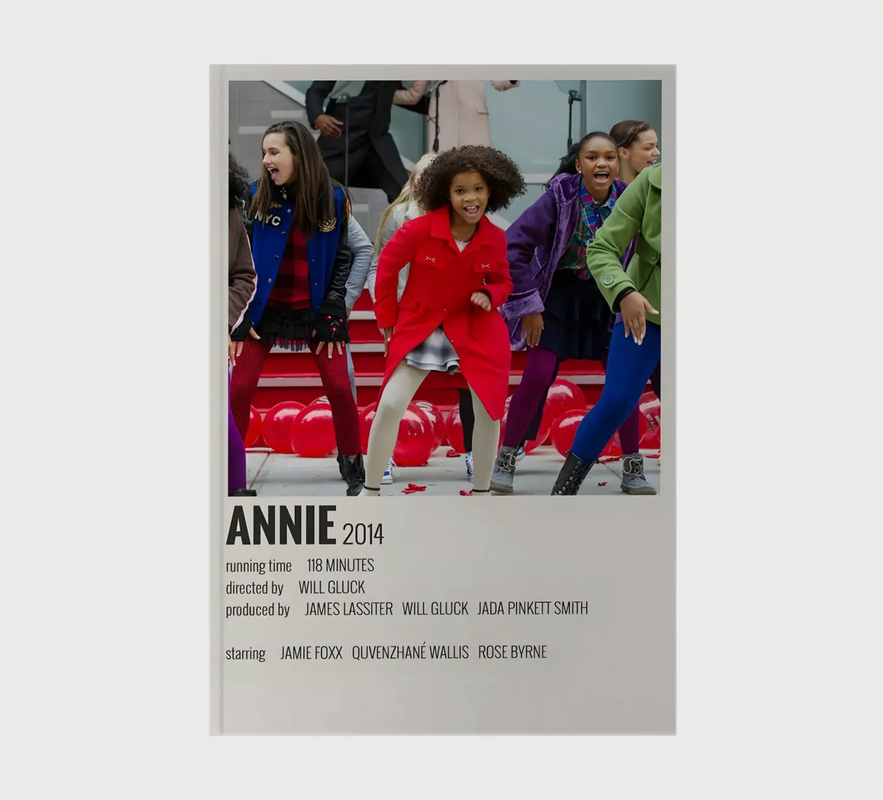 ANNIE 2014 notebook by MVFminimalist