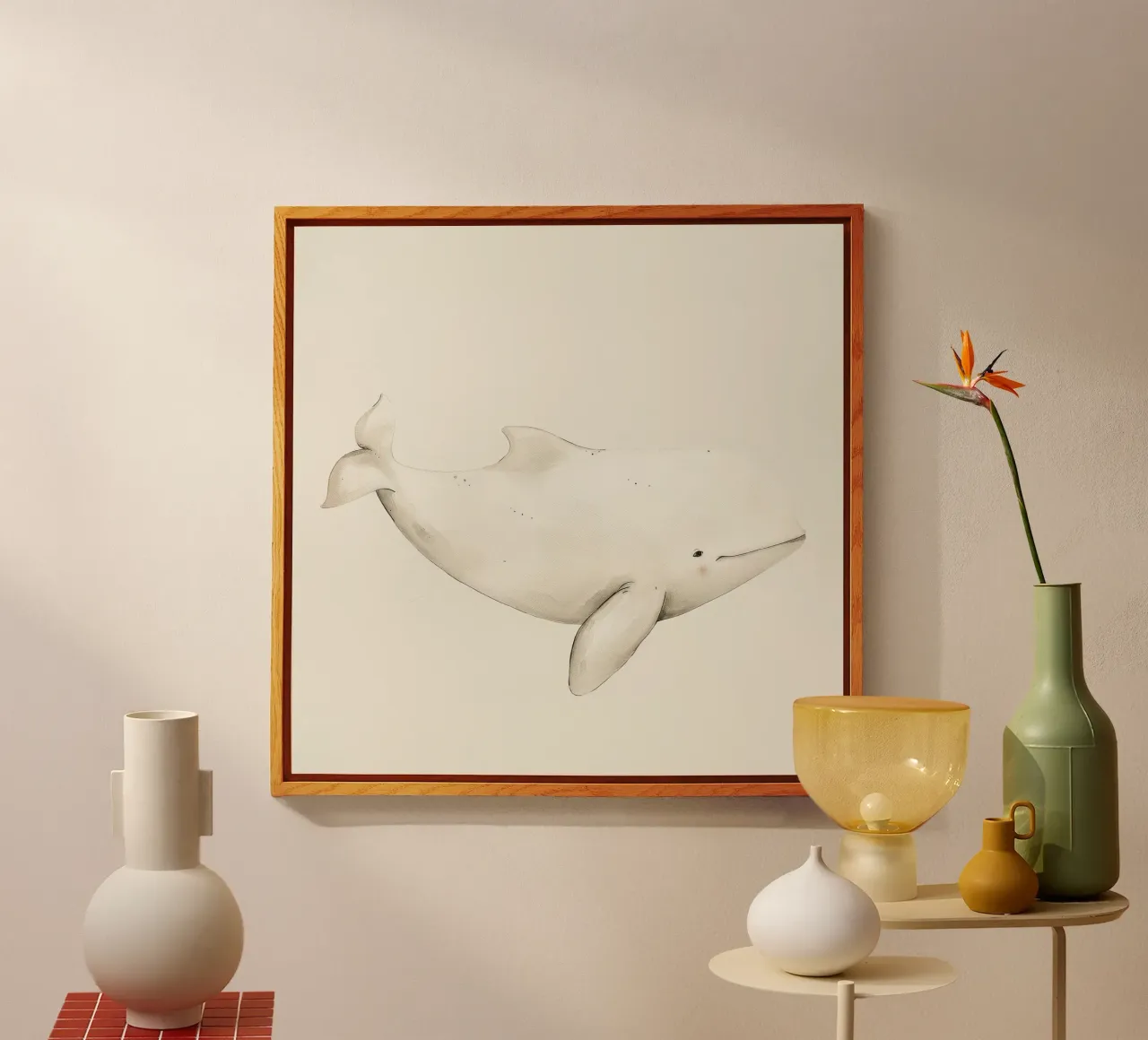 Viaggio delicato con le balene plexiglass da DesignDoodle