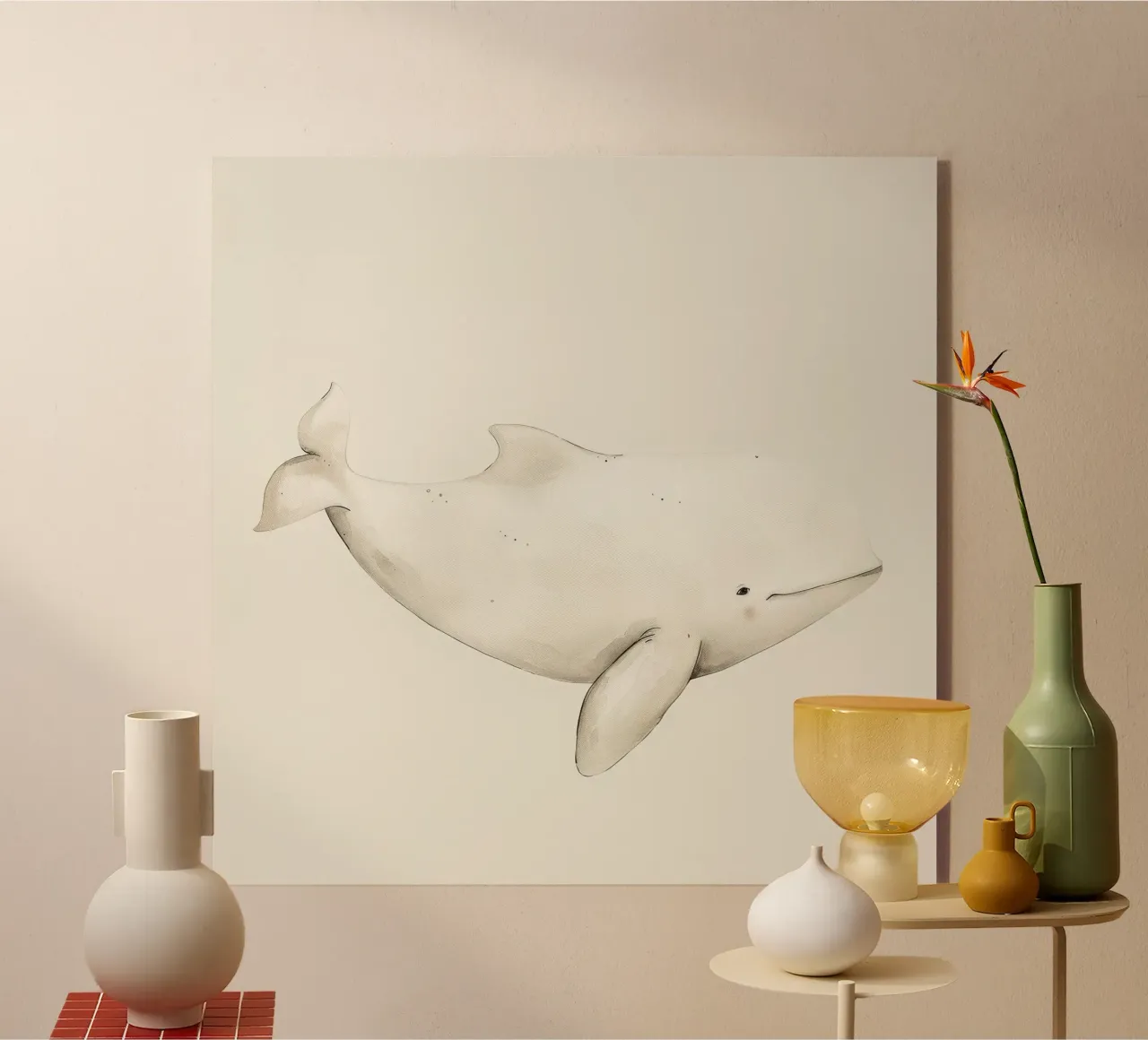 Viaggio delicato con le balene plexiglass da DesignDoodle