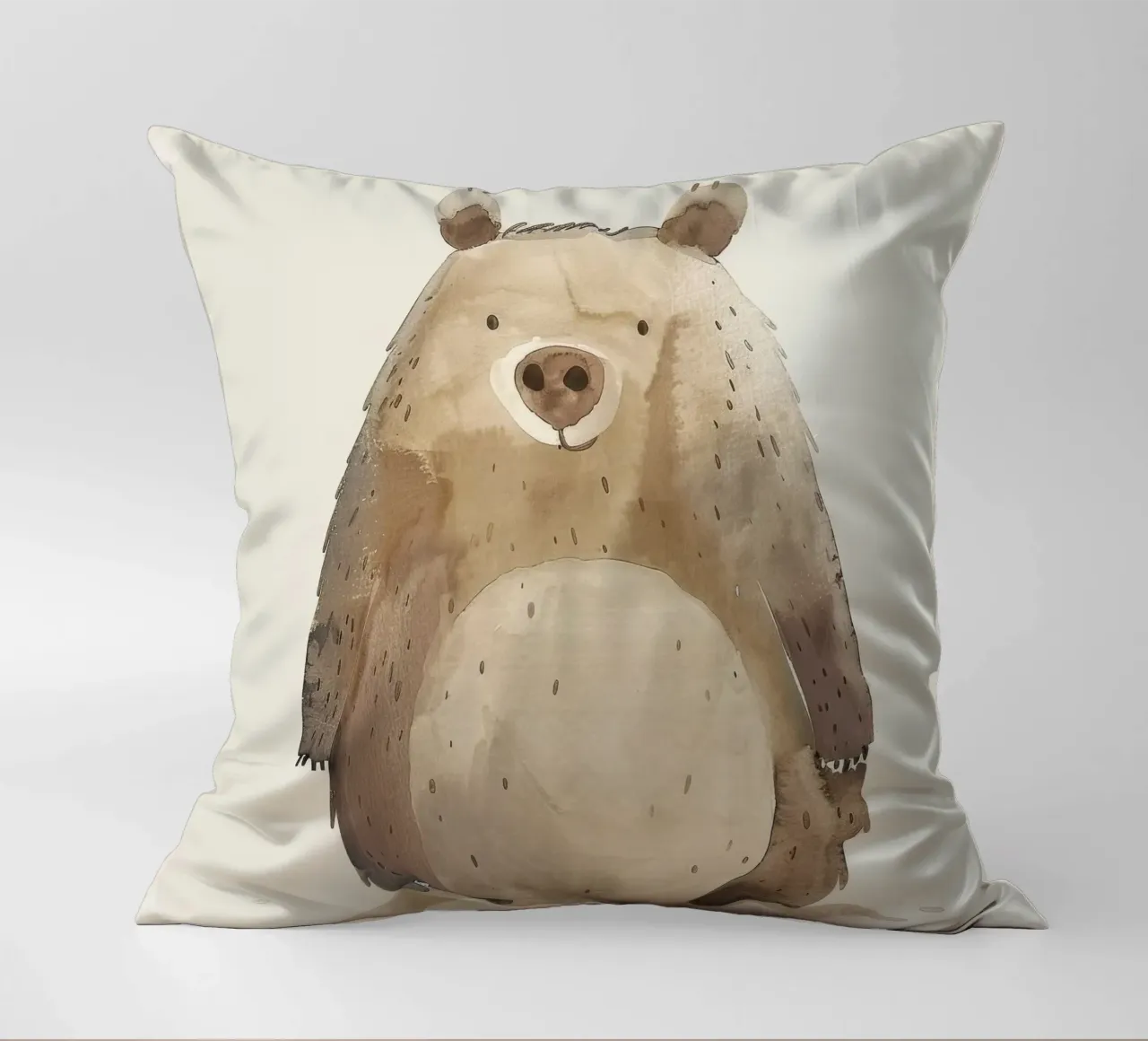 Orso in libertà cuscino da DesignDoodle
