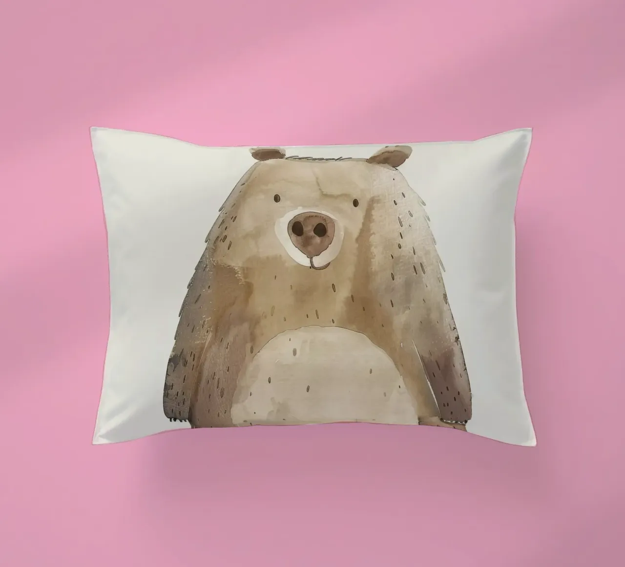 Orso in libertà cuscino da DesignDoodle