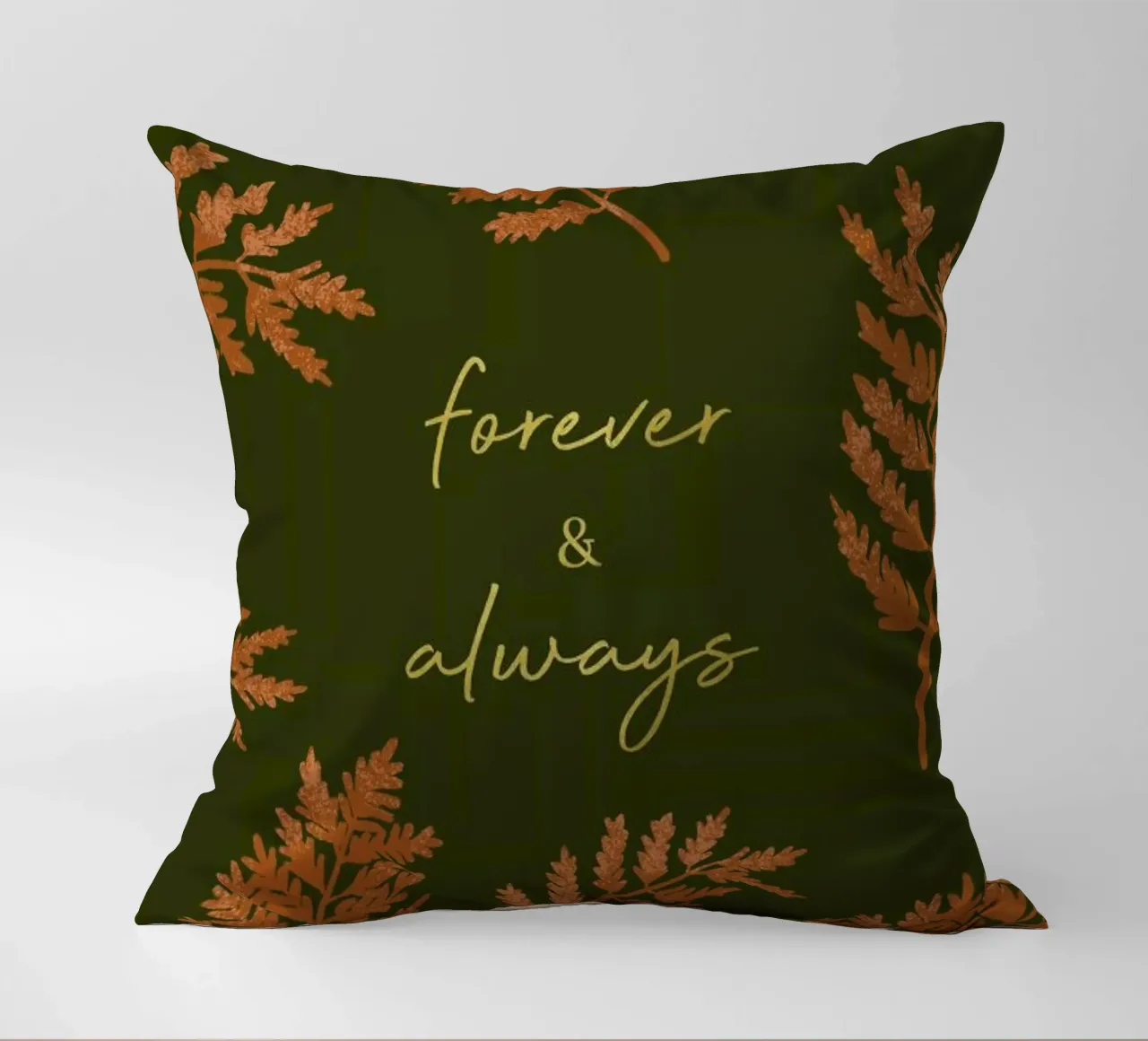 Forever & Always Green cuscino da Goed Blauw