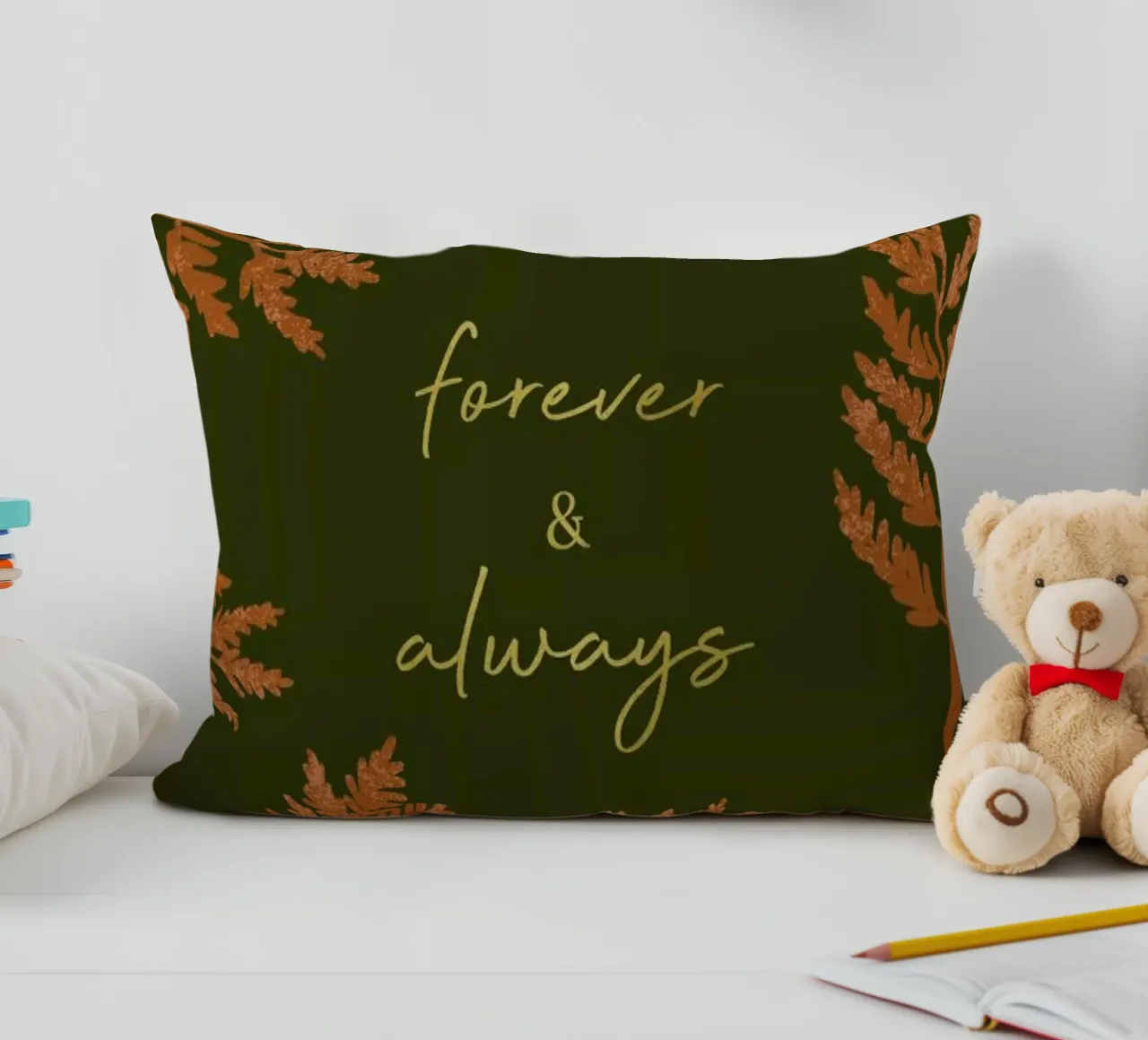 Forever & Always Green cuscino da Goed Blauw