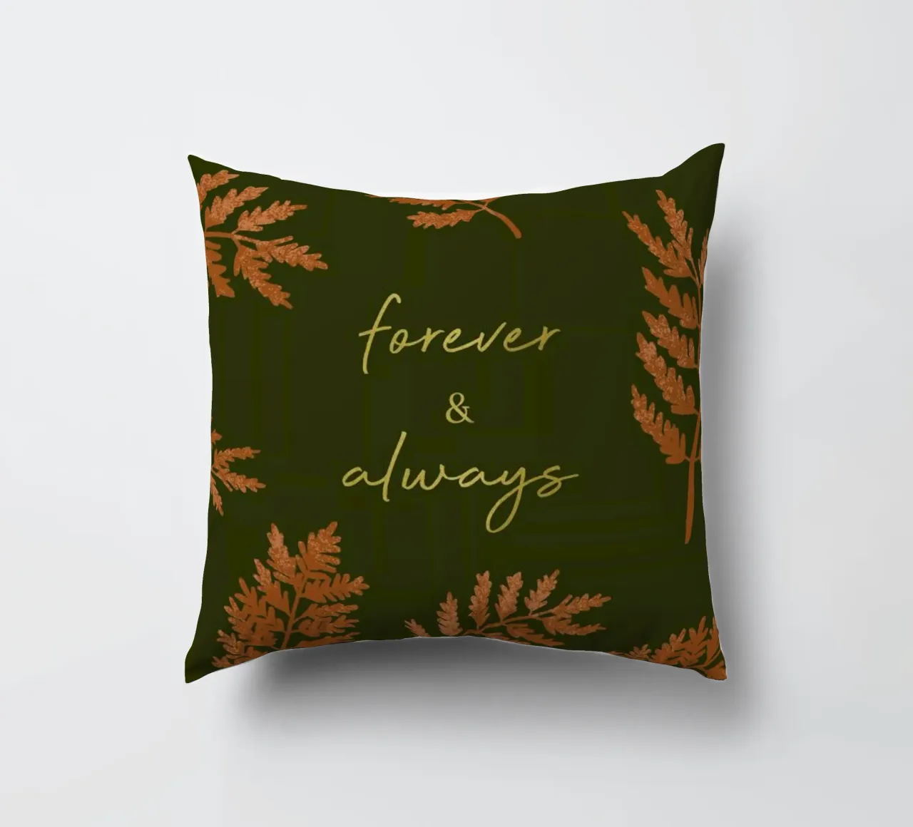 Forever & Always Green cuscino da Goed Blauw