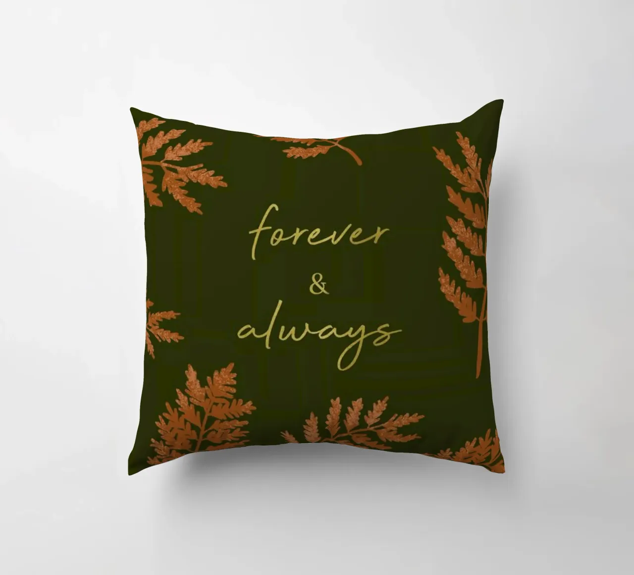 Forever & Always Green cuscino da Goed Blauw