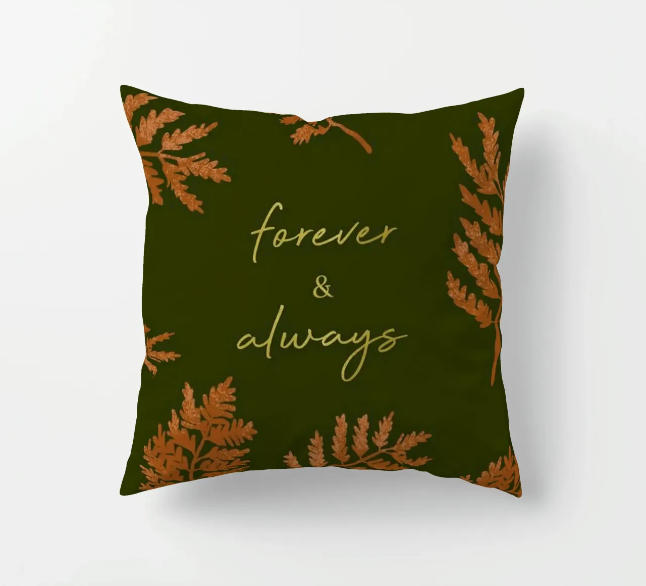 Forever & Always Green cuscino da Goed Blauw