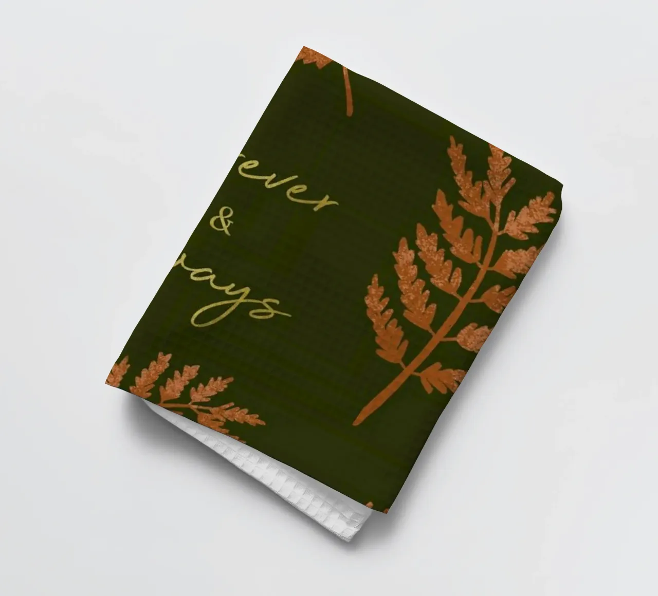 Forever & Always Green canovaccio da cucina da Goed Blauw