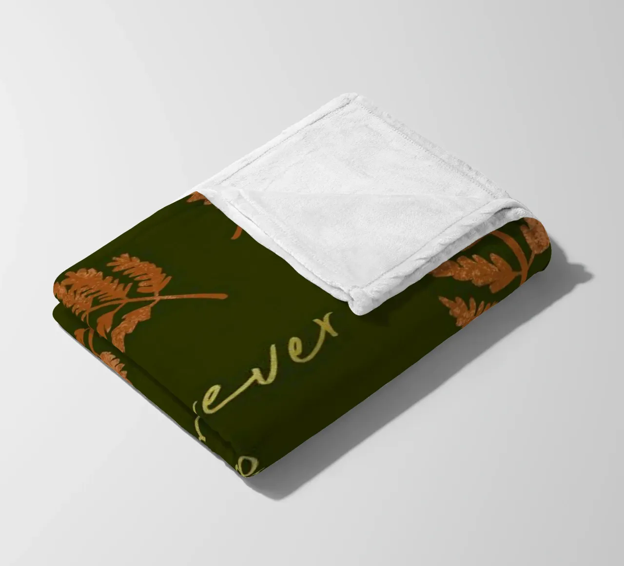 Forever & Always Green coperta in pile da Goed Blauw