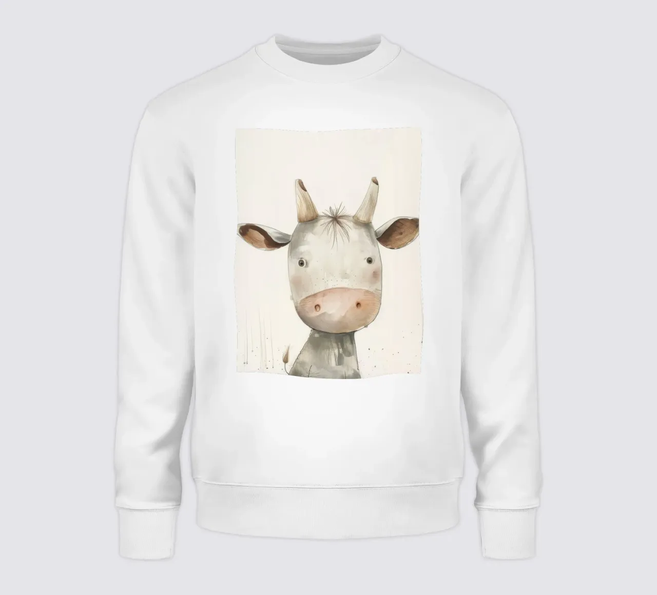 Vitello curioso felpa da DesignDoodle