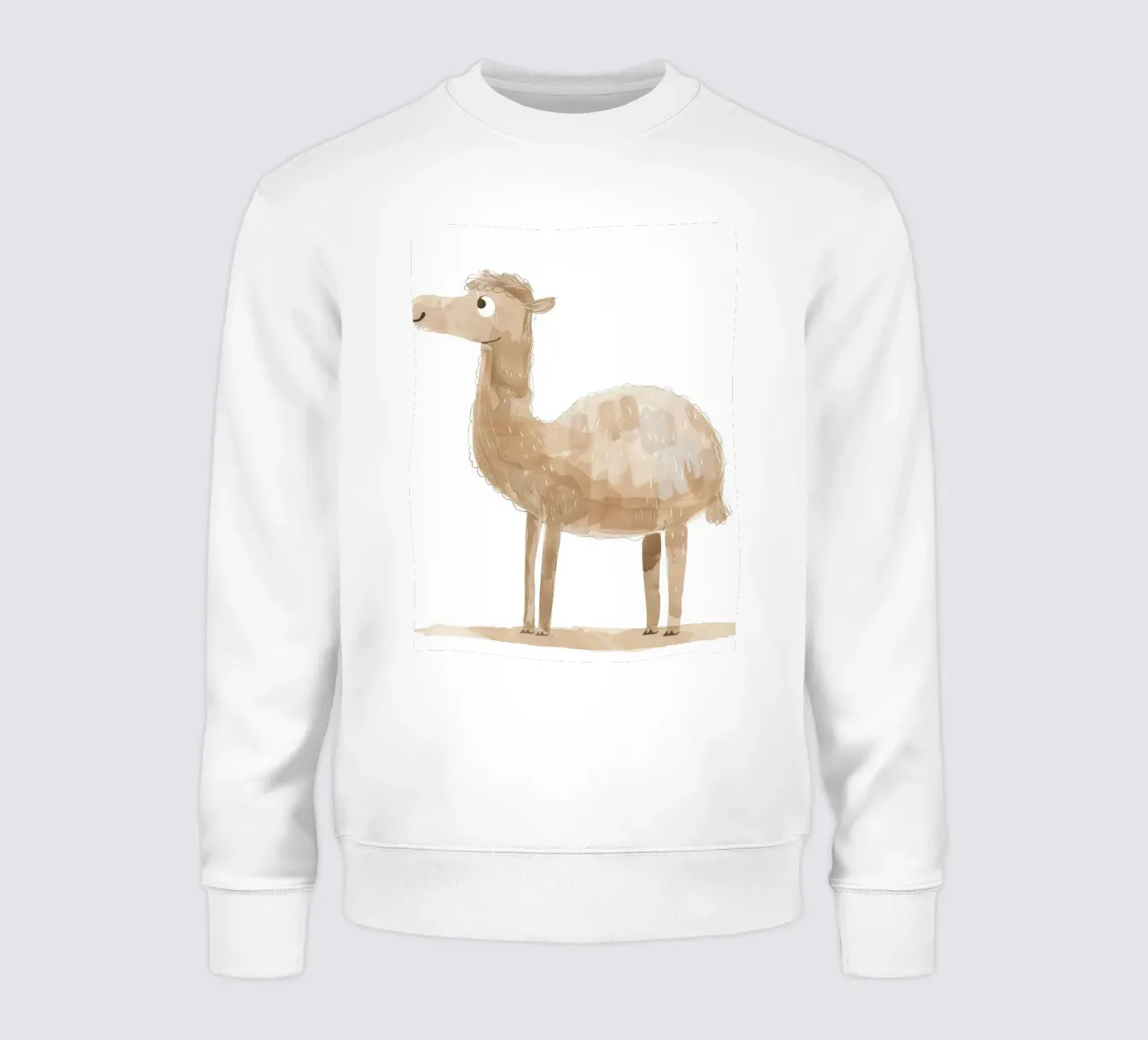 Lama vivace felpa da DesignDoodle