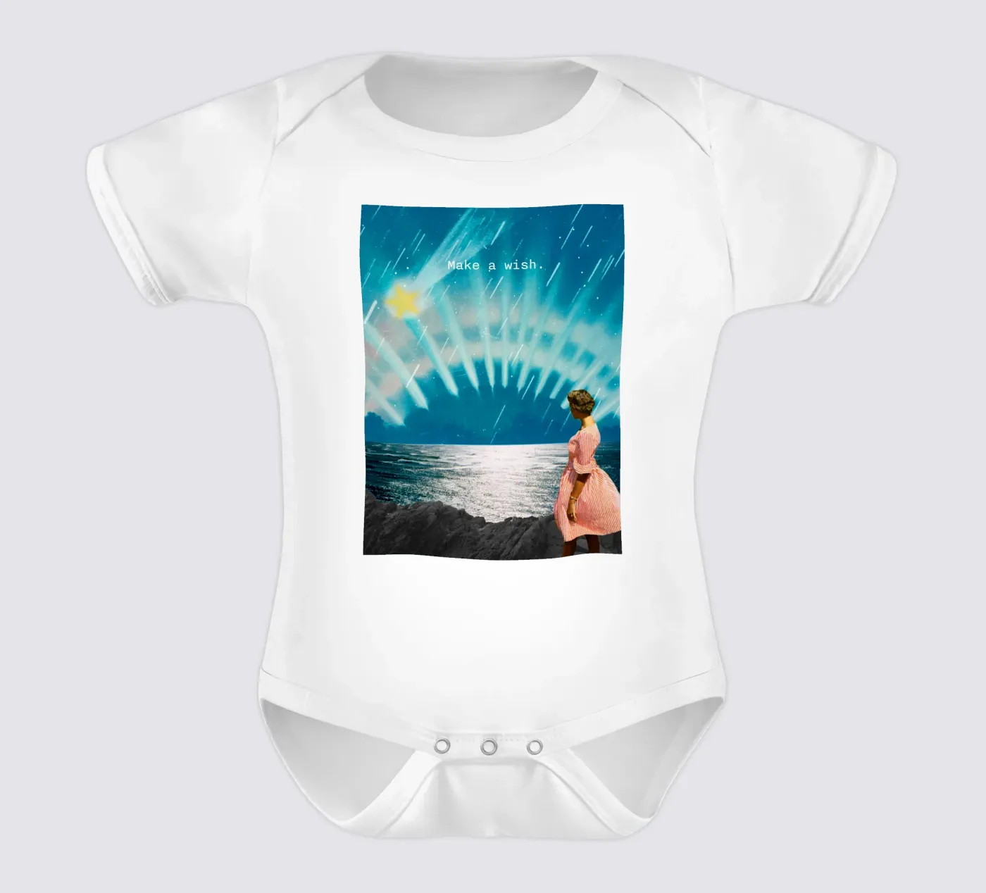 Make a wish (shooting star) body bébé de MsGonzalez