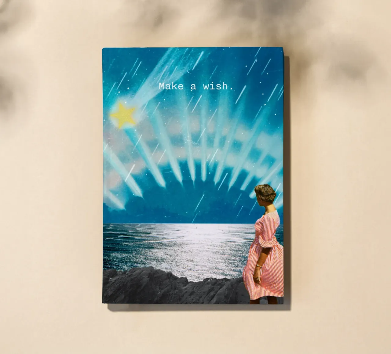 Make a wish (shooting star) notebook by MsGonzalez