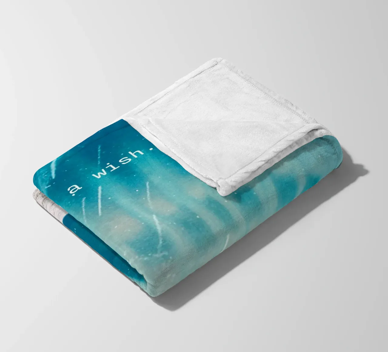 Make a wish (shooting star) Fleecedecke von MsGonzalez