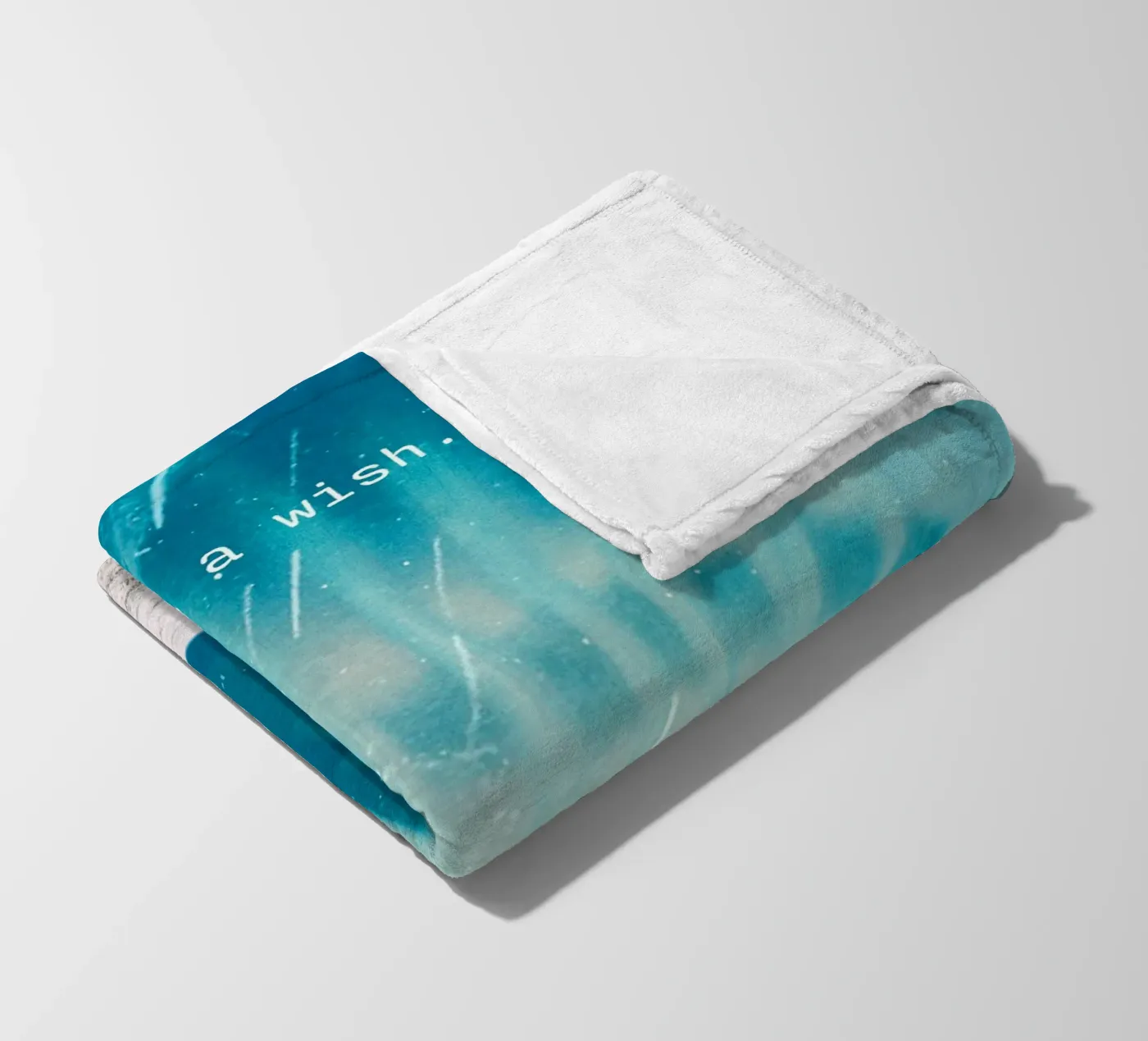 Make a wish (shooting star) Fleecedecke von MsGonzalez