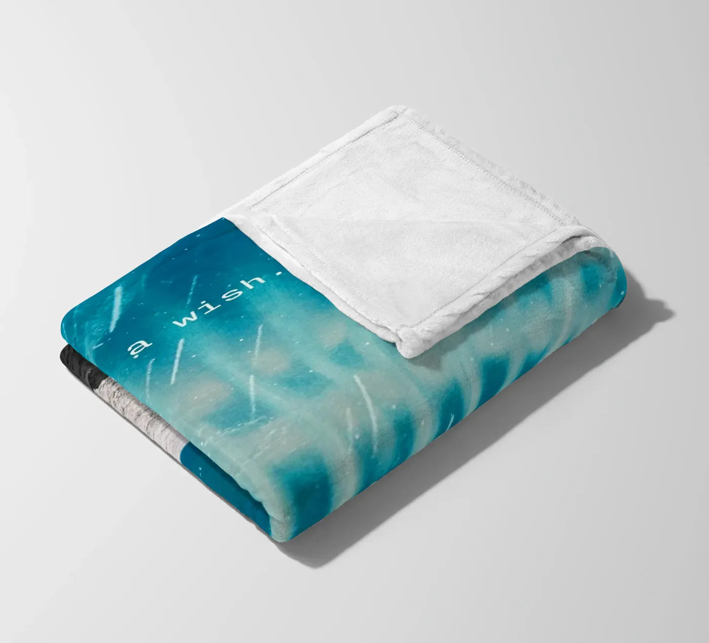 Make a wish (shooting star) Fleecedecke von MsGonzalez