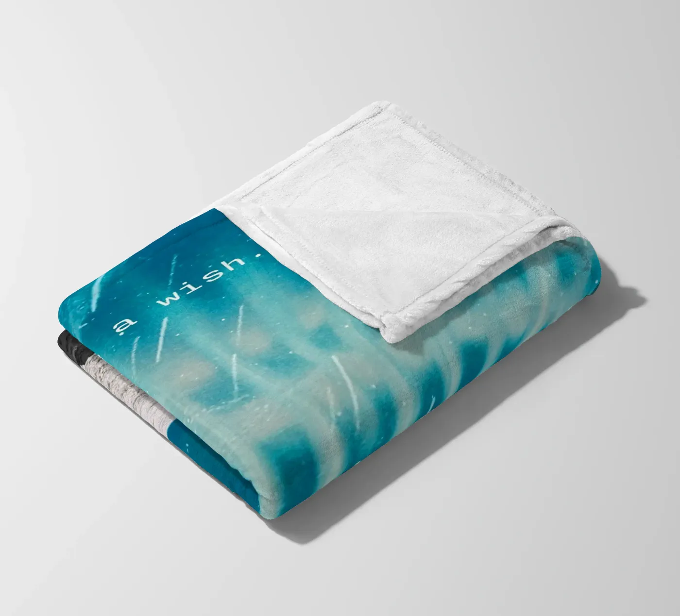 Make a wish (shooting star) Fleecedecke von MsGonzalez