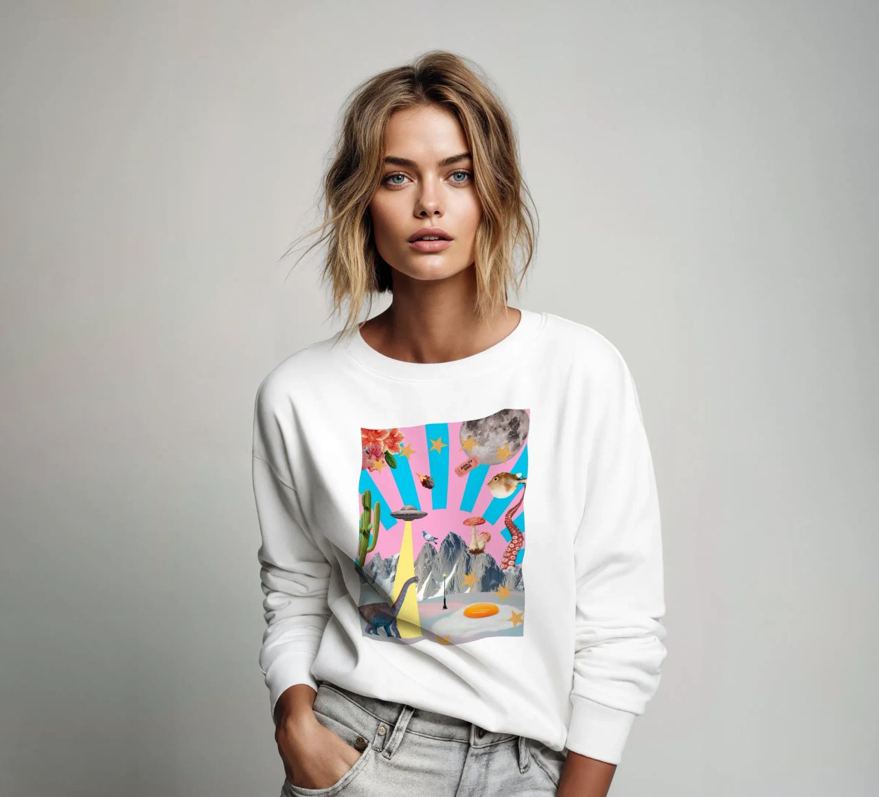 Everything everywhere (Chaos) sudadera de MsGonzalez