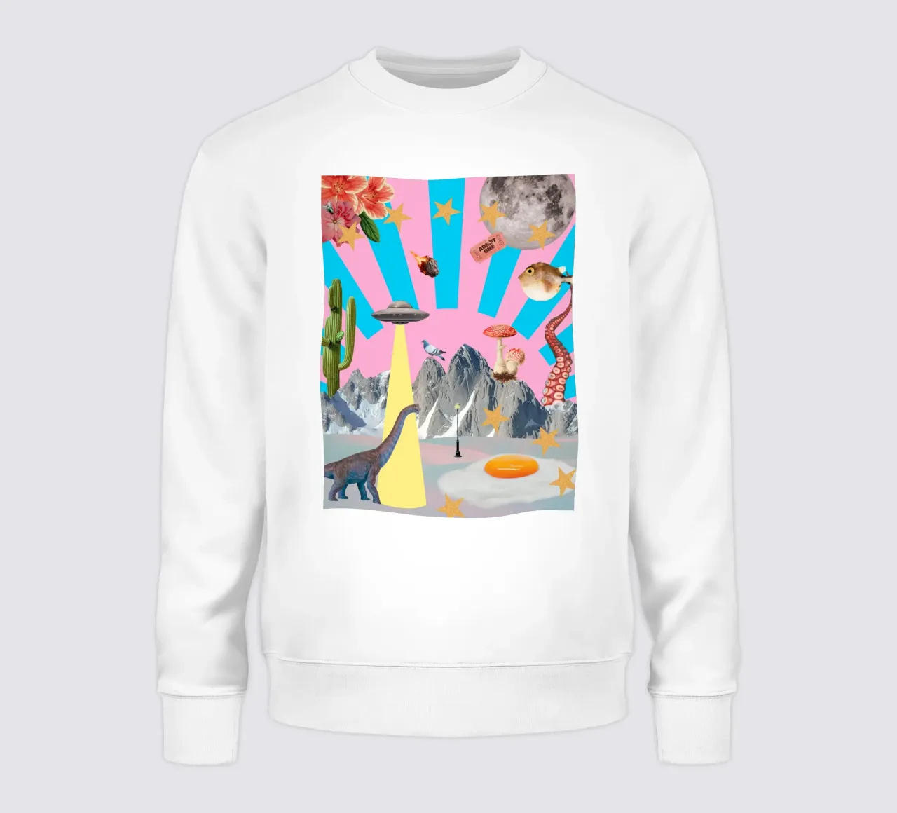 Everything everywhere (Chaos) Sweatshirt von MsGonzalez