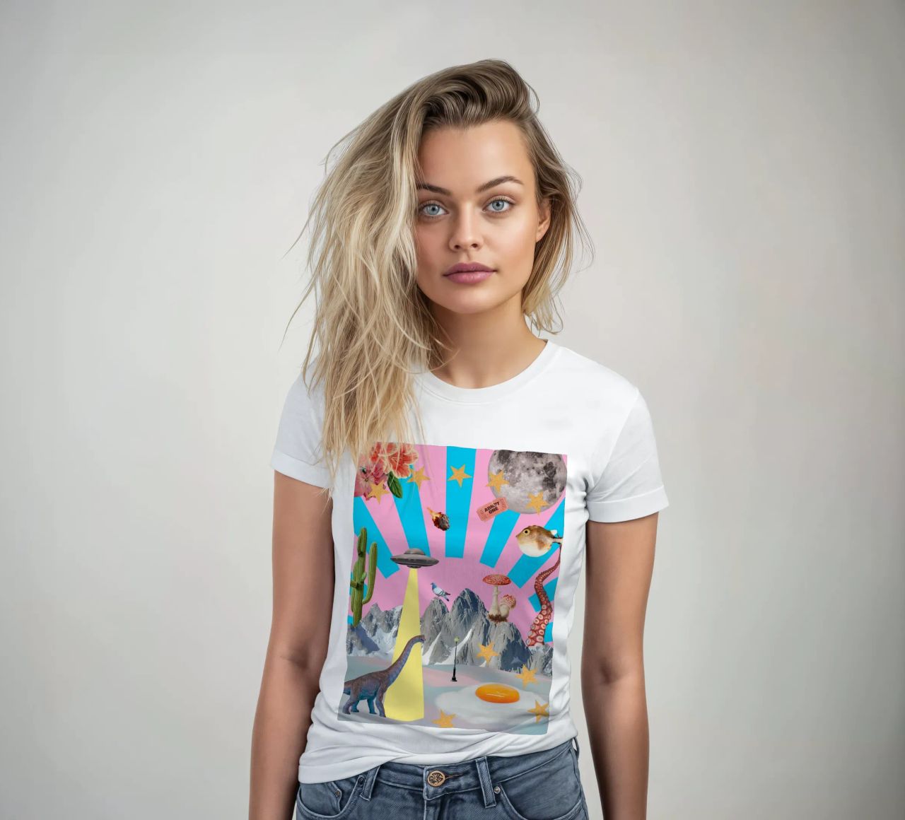 Everything everywhere (Chaos) camiseta de mujer de MsGonzalez
