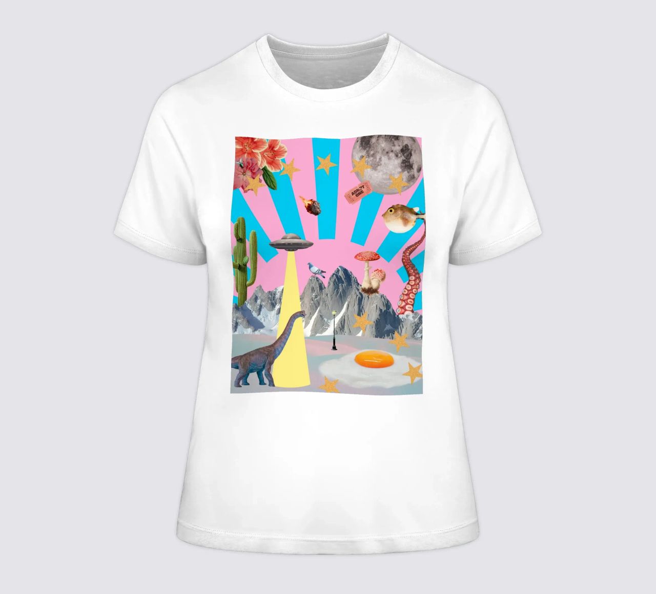 Everything everywhere (Chaos) camiseta de mujer de MsGonzalez