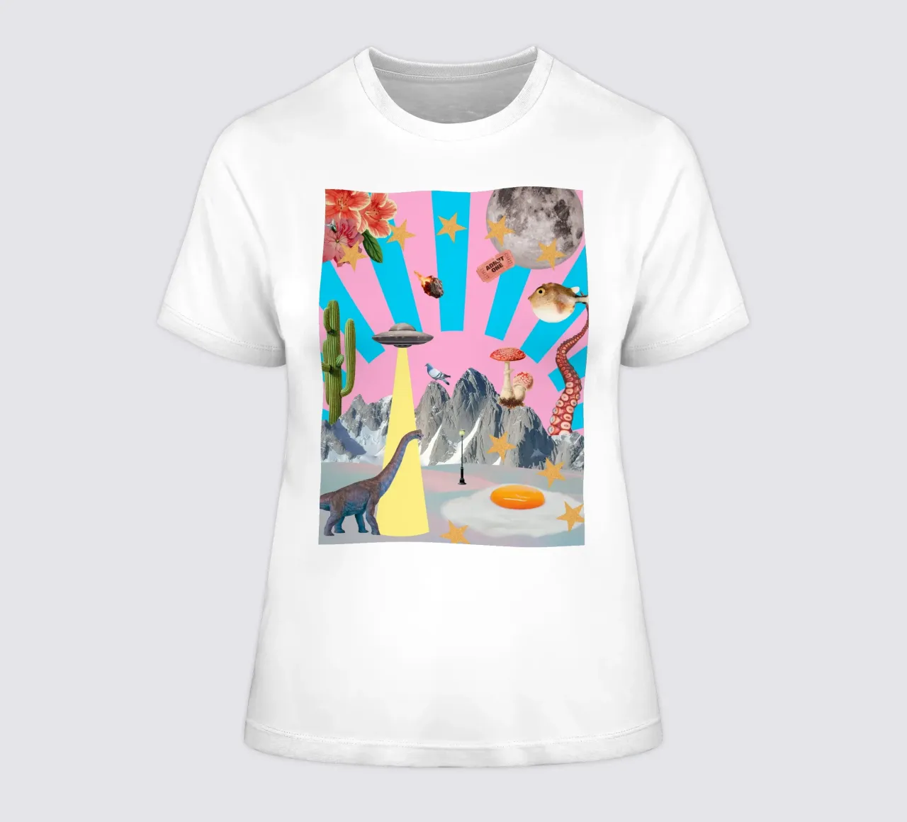 Everything everywhere (Chaos) t-shirt da donna da MsGonzalez