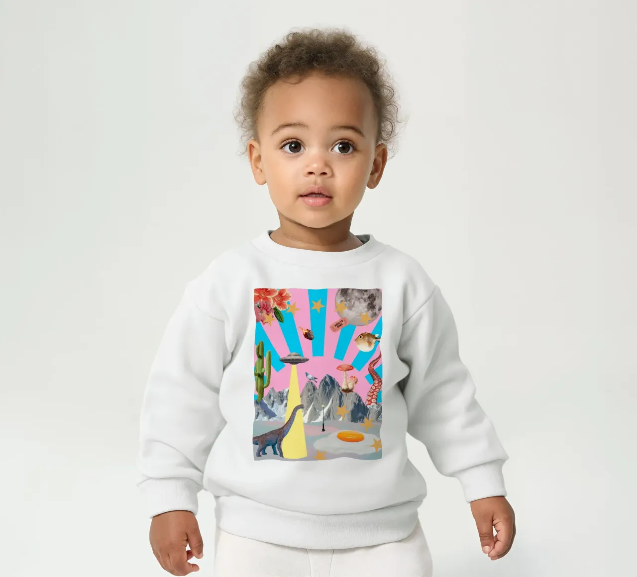 Everything everywhere (Chaos) felpa neonato da MsGonzalez