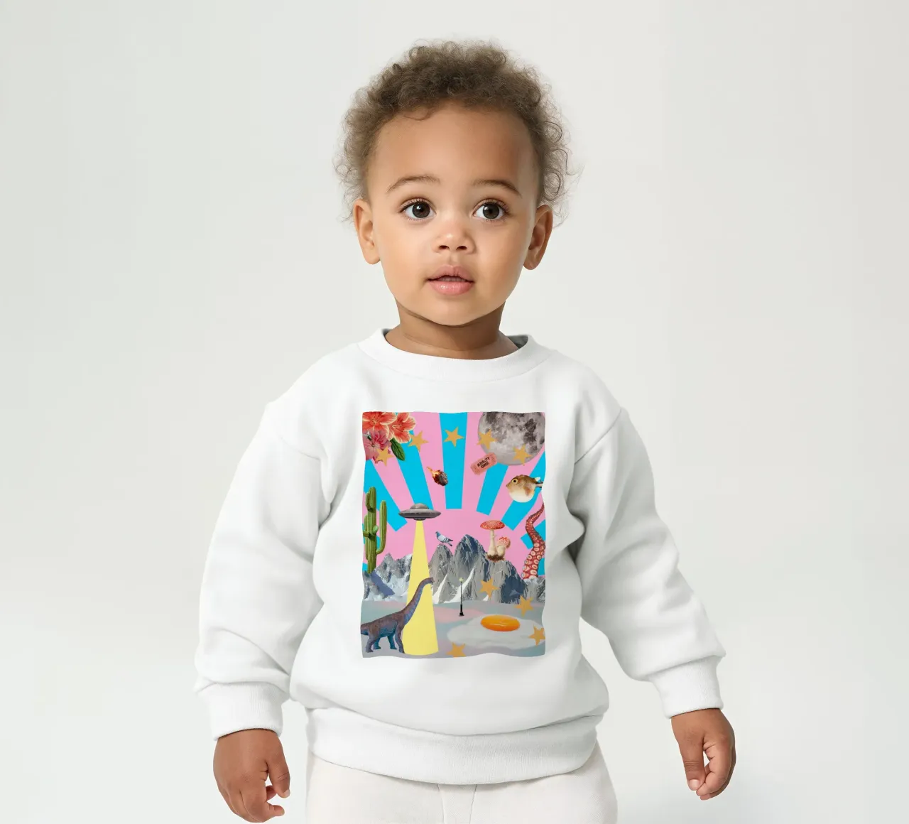 Everything everywhere (Chaos) Baby Sweatshirt von MsGonzalez